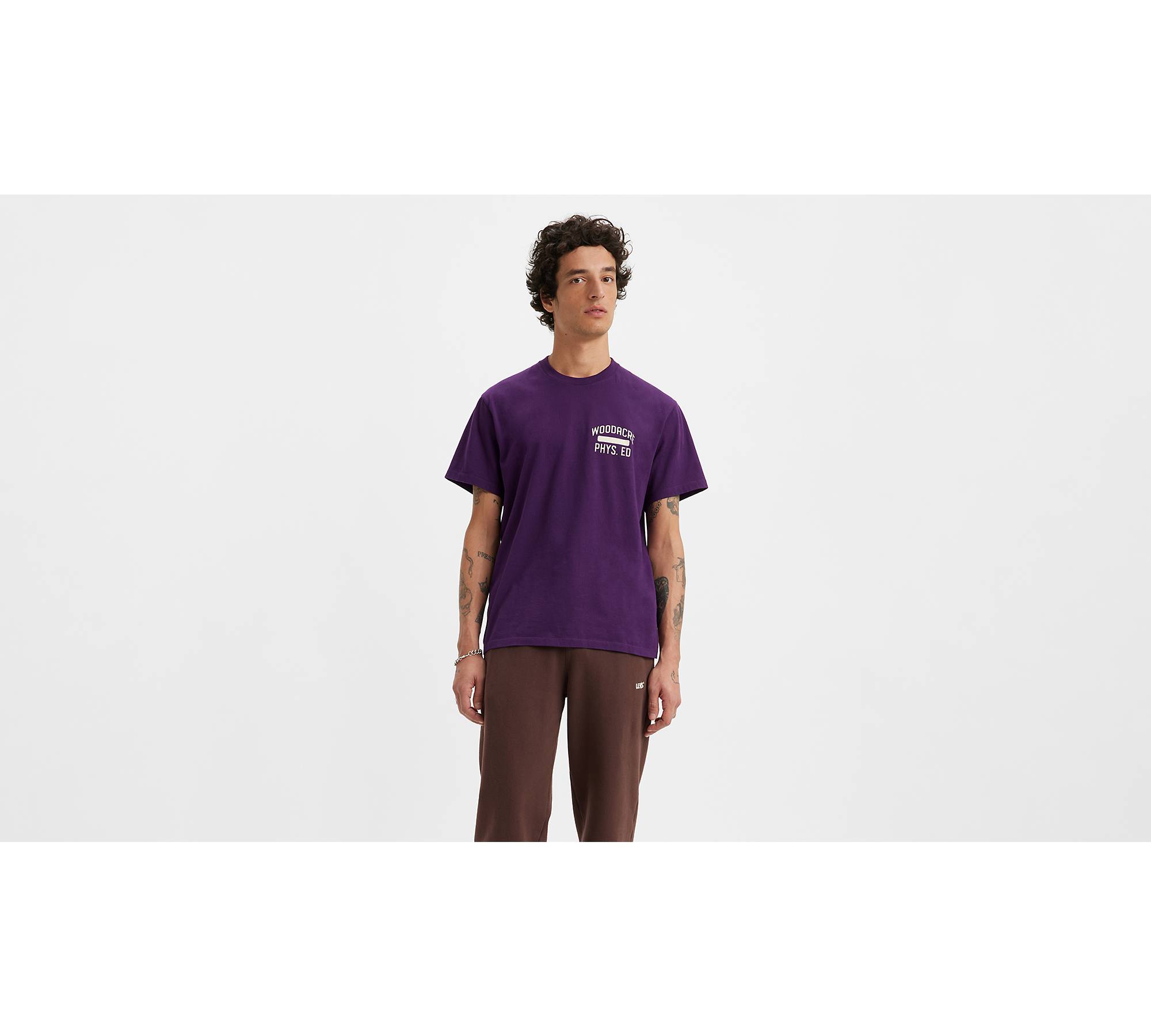 Gold Tab™ T-shirt - Purple | Levi's® US
