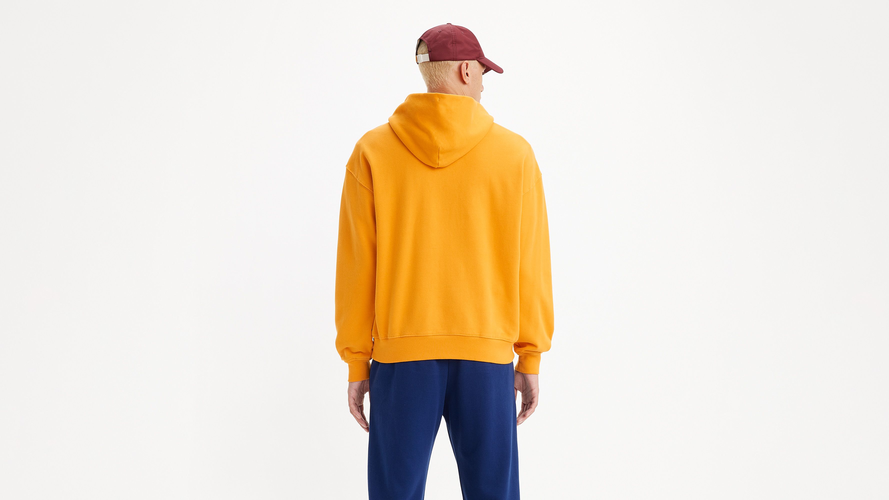 Yellow store levi hoodie