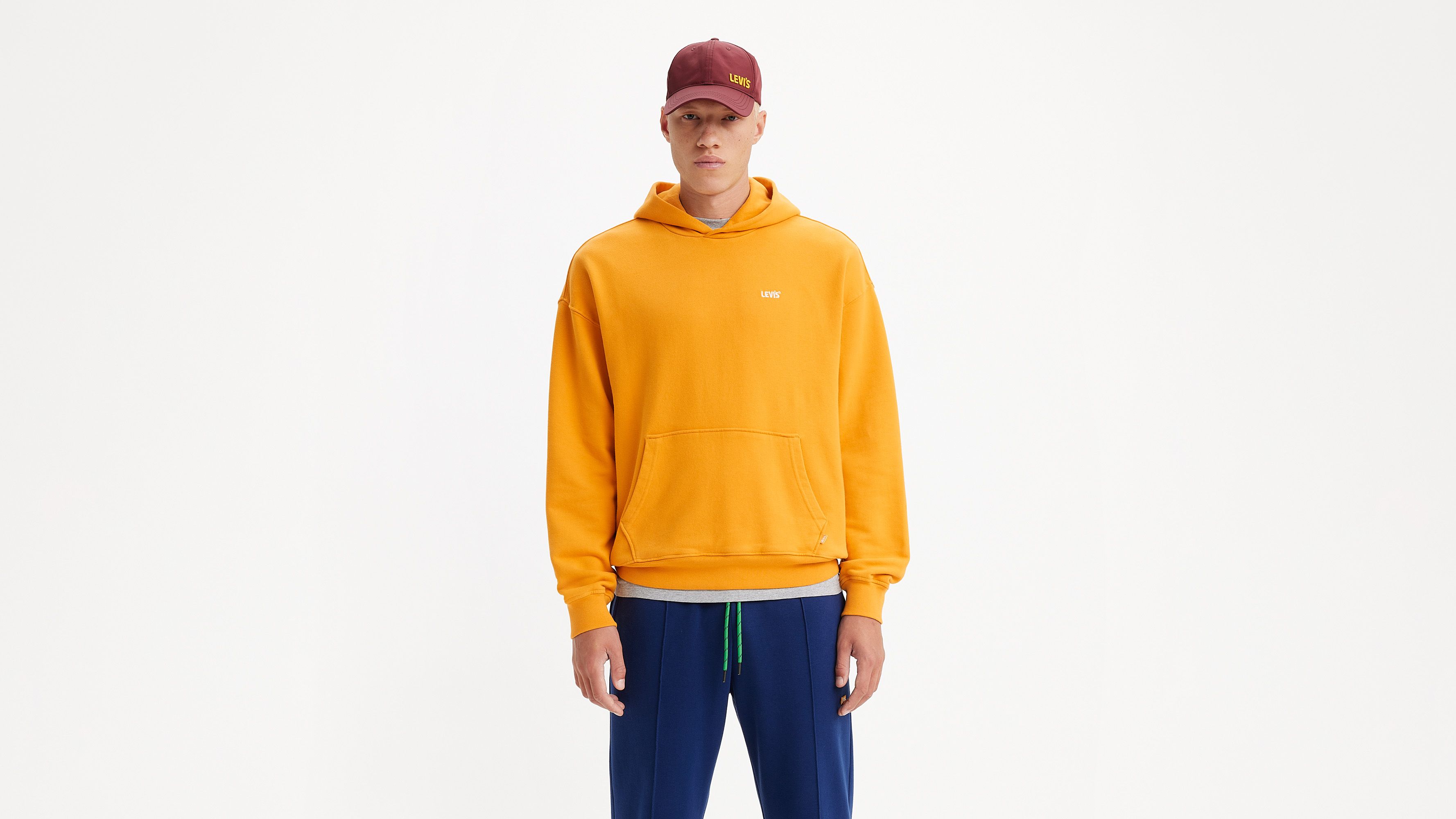 Levis store yellow hoodie