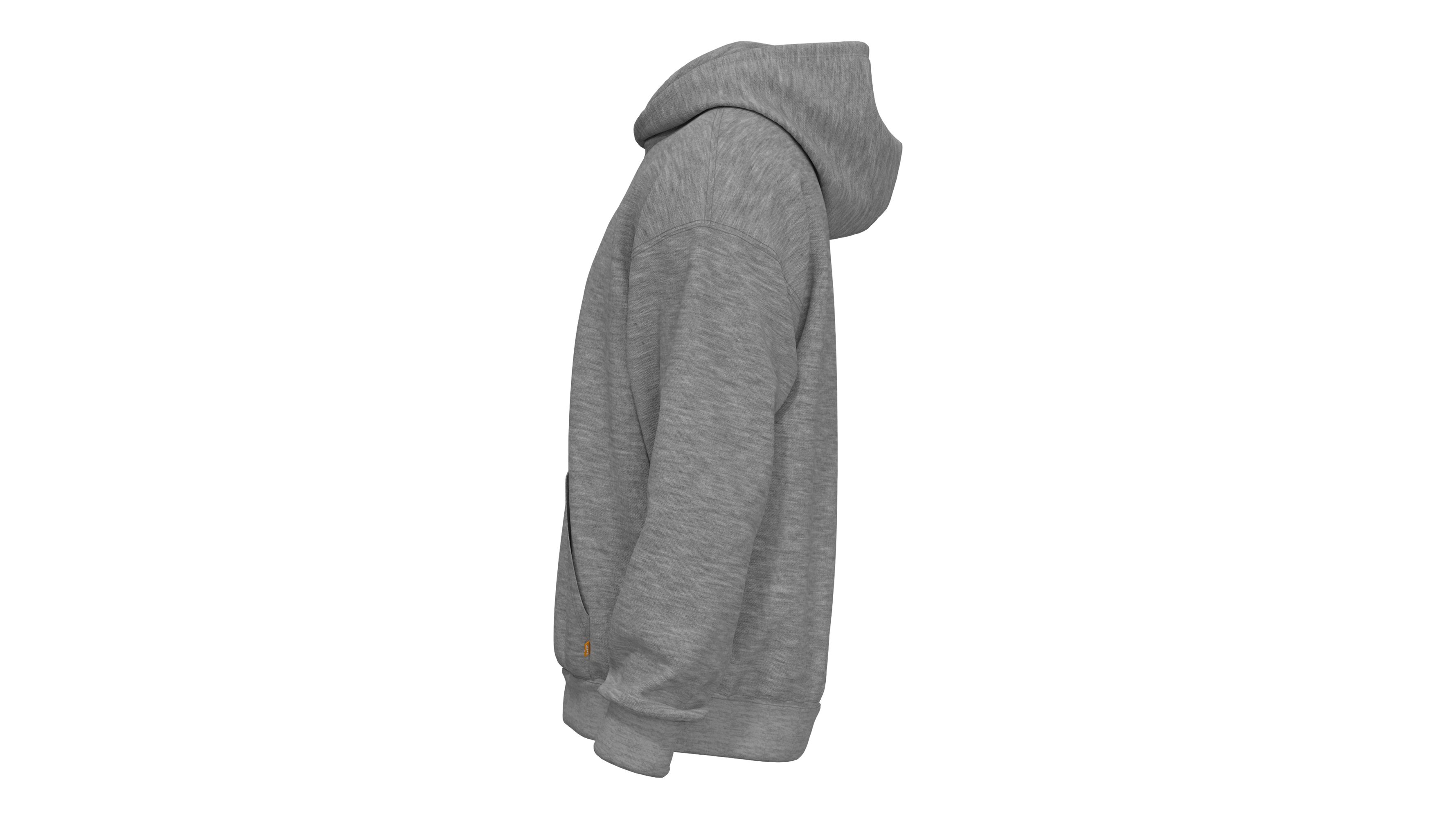 Levi's Gold Tab Half Zip Hoodie Sweatshirt - Men's - Light Grey Bros XL