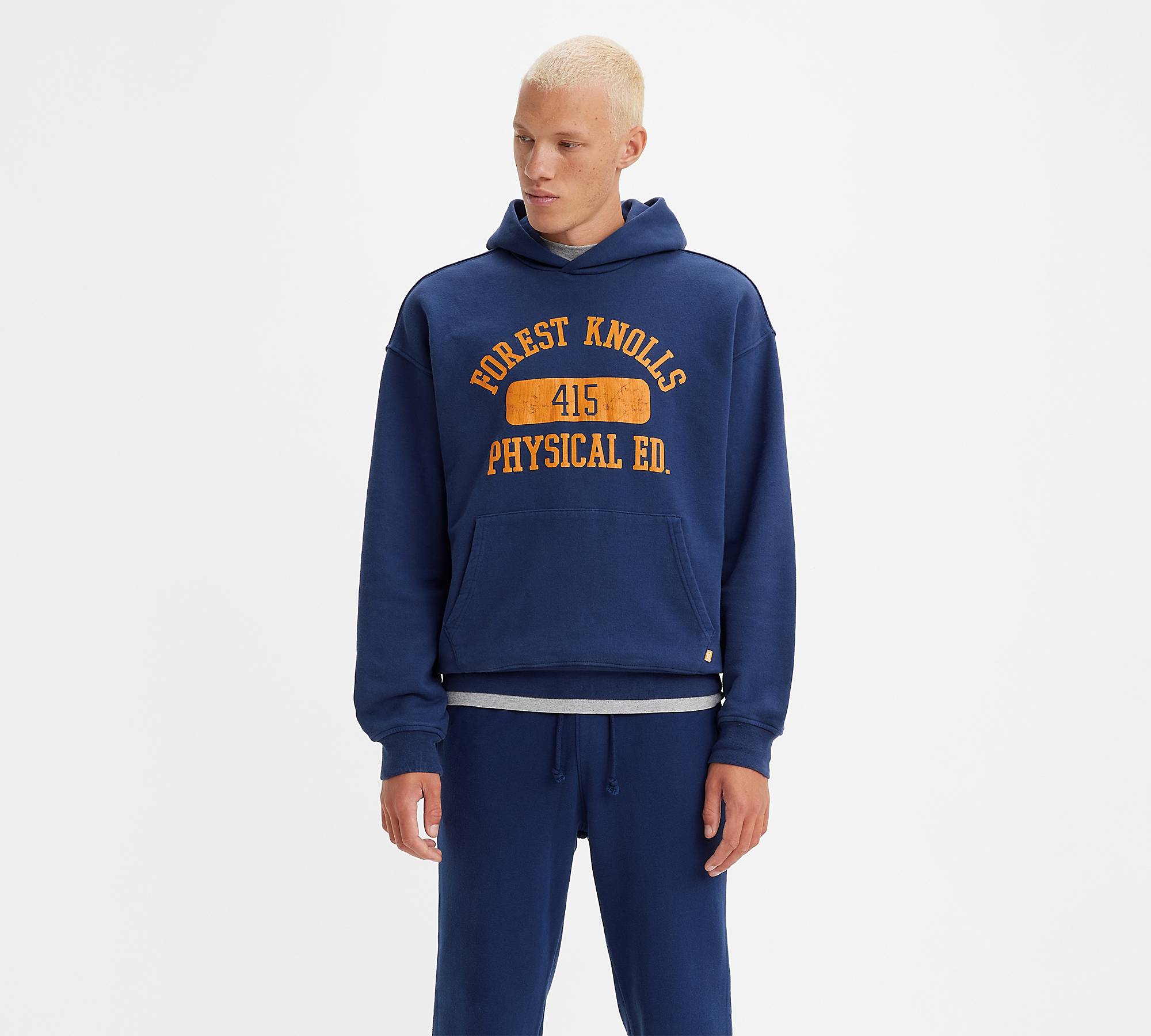 Gold Tab™ Hoodie Sweatshirt - Blue | Levi's® US