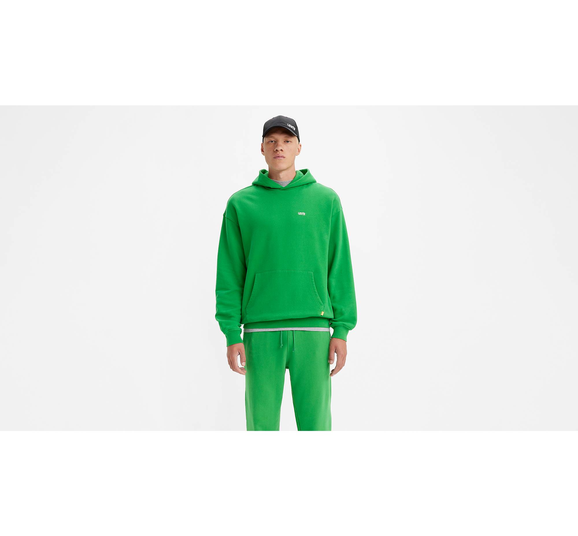 Levi's® Gold Tab™ Hoodie - Green | Levi's® ME