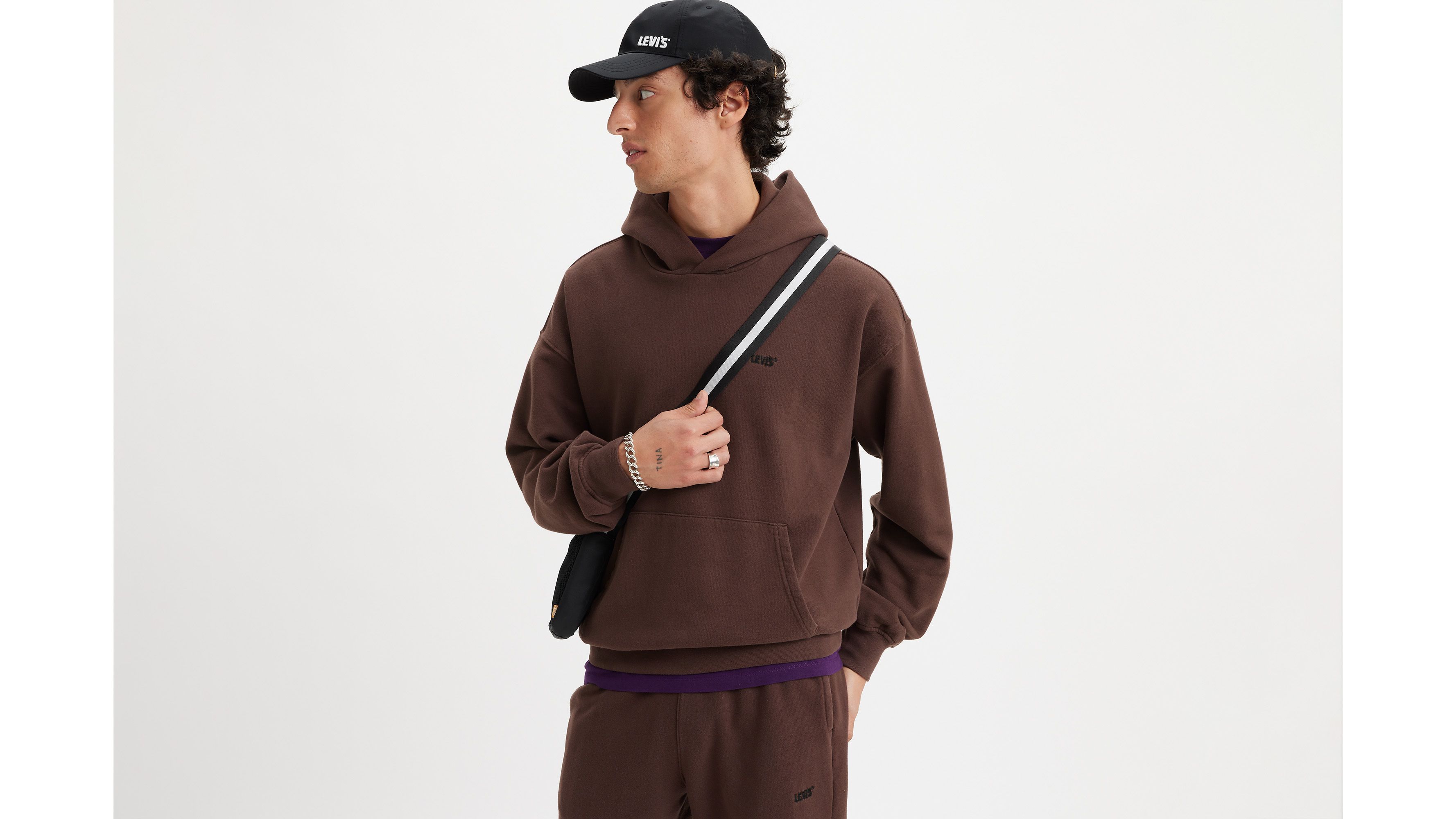 LQQK STUDIO (Signature Snap Hoodie Brown) 通販 ｜ SUPPLY