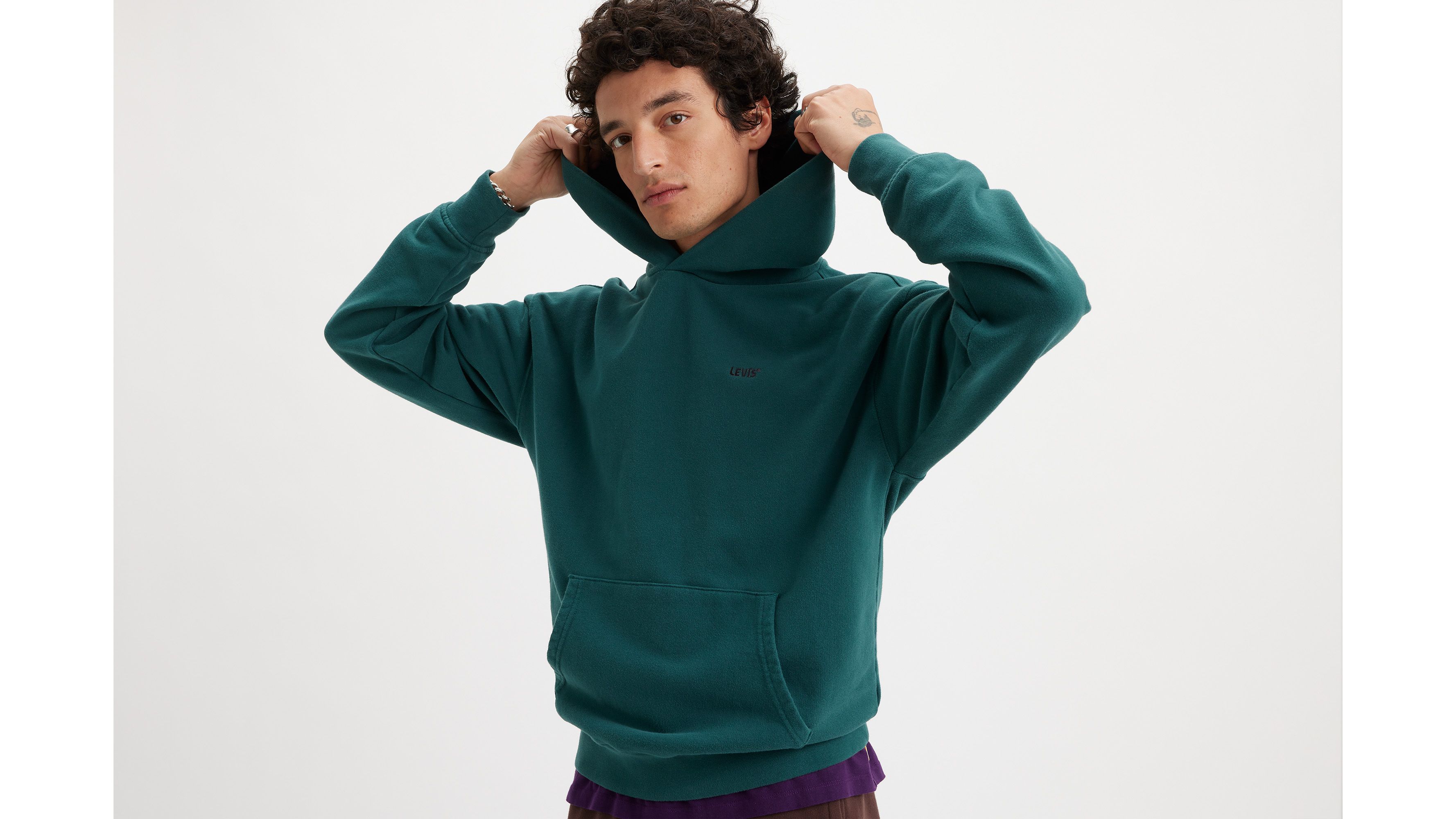 Levi s Gold Tab Hoodie Green Levi s GB