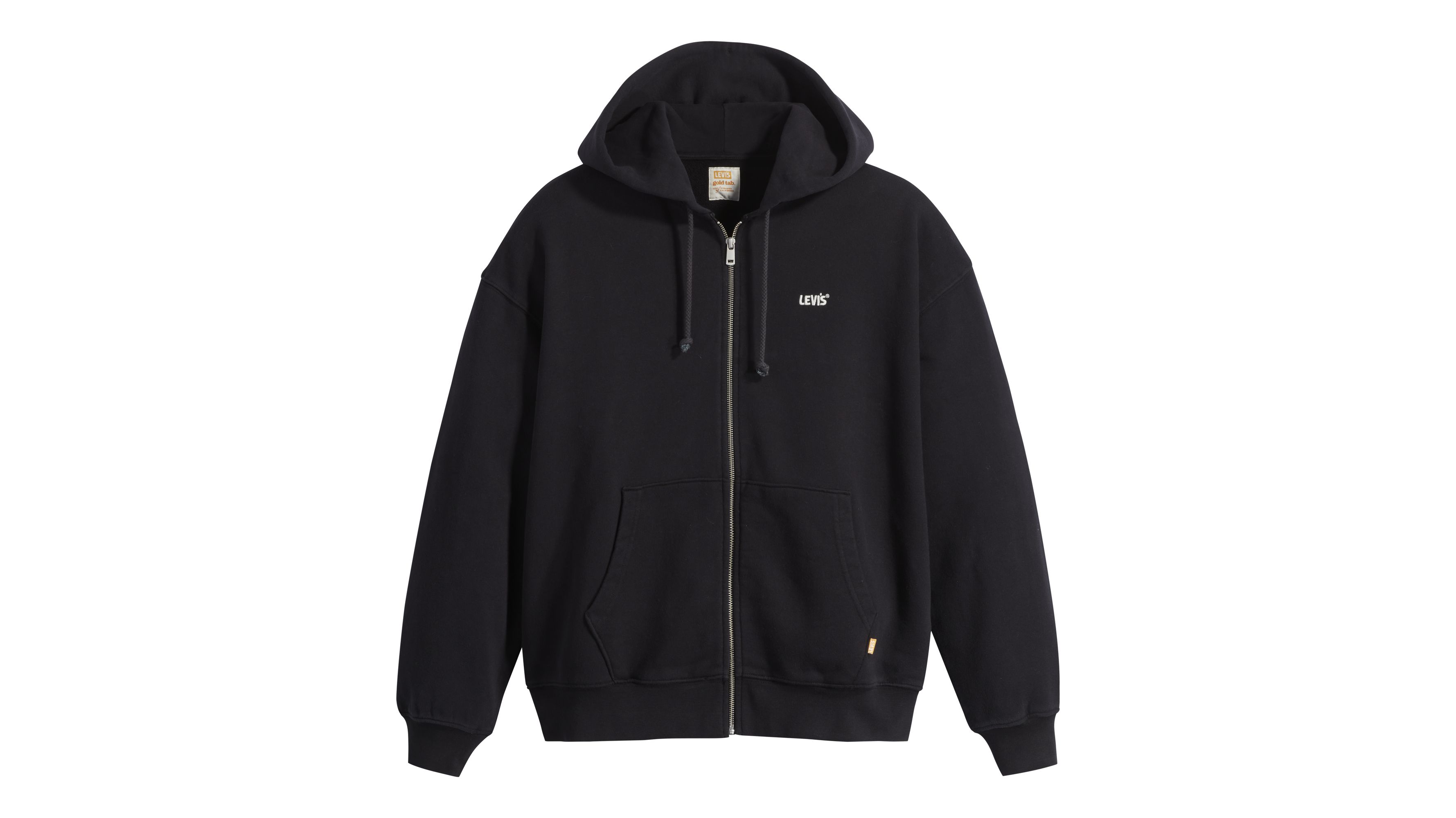 Levi's Zip-Up Hoodie - Men's - Mineral Black M