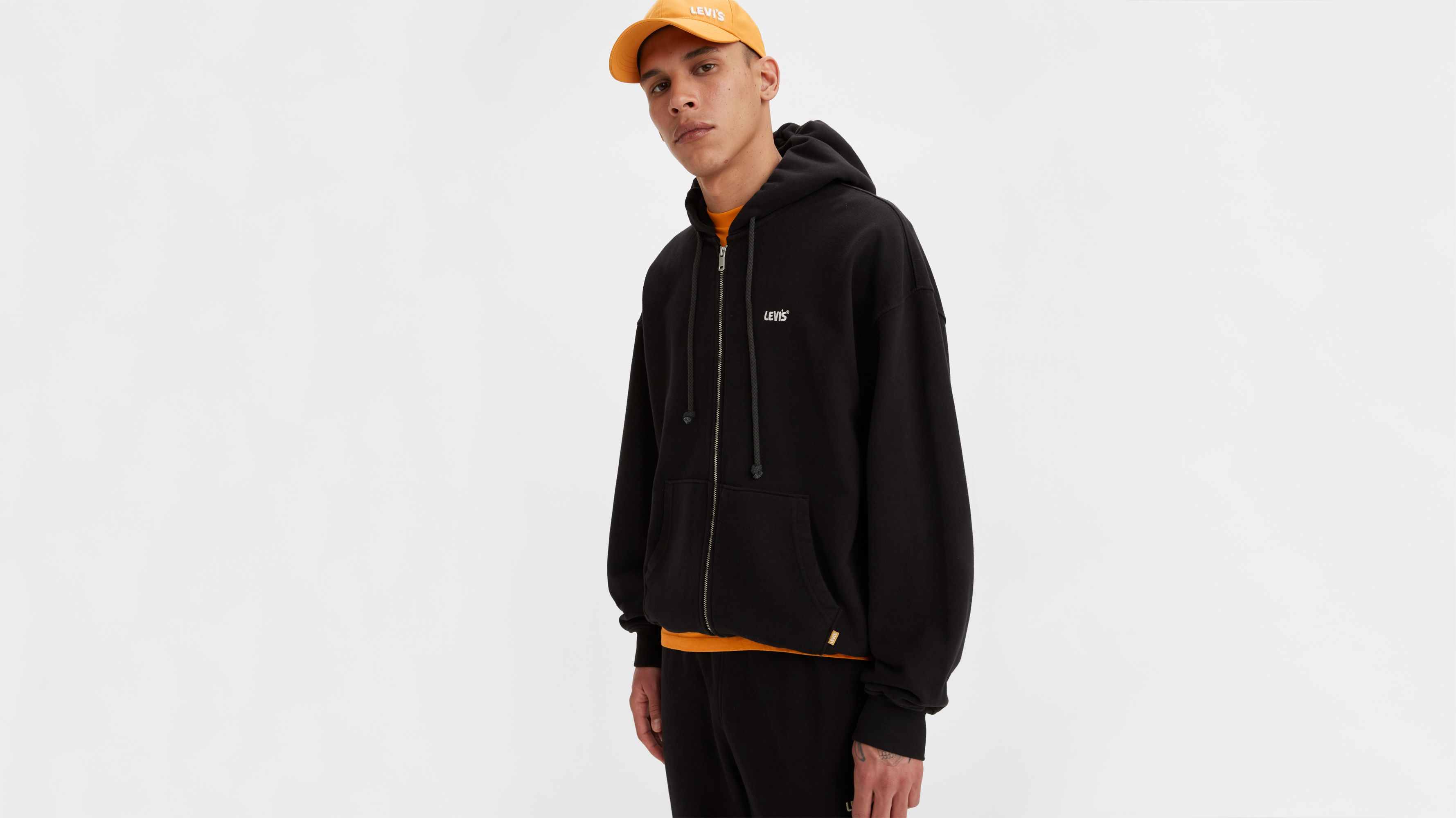 Gold Tab™ Zip-up Hoodie - Black | Levi's® CA