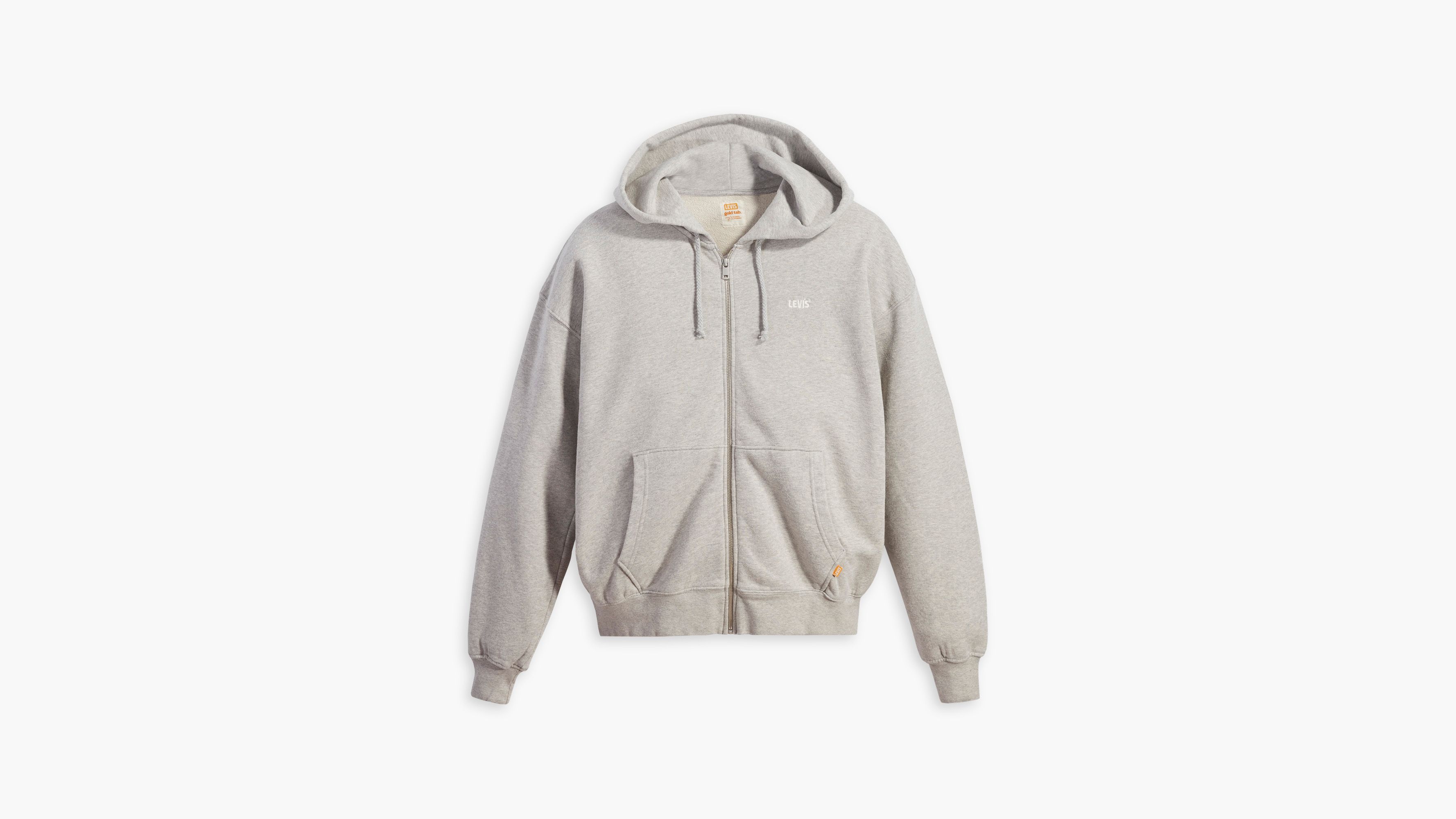 Gold zipper hoodie online