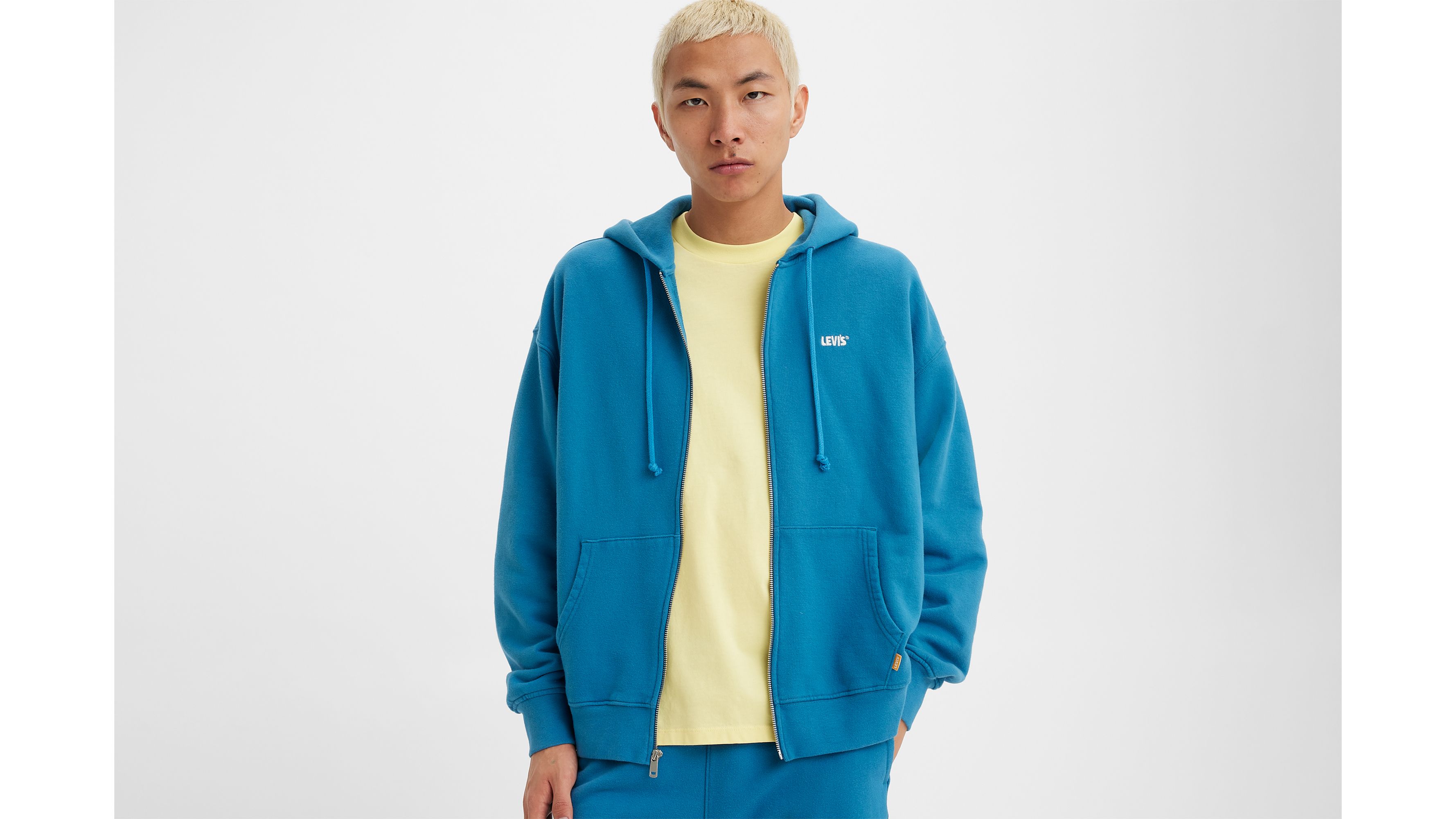 Gold Tab™ Full Zip Sweatshirt - Blue
