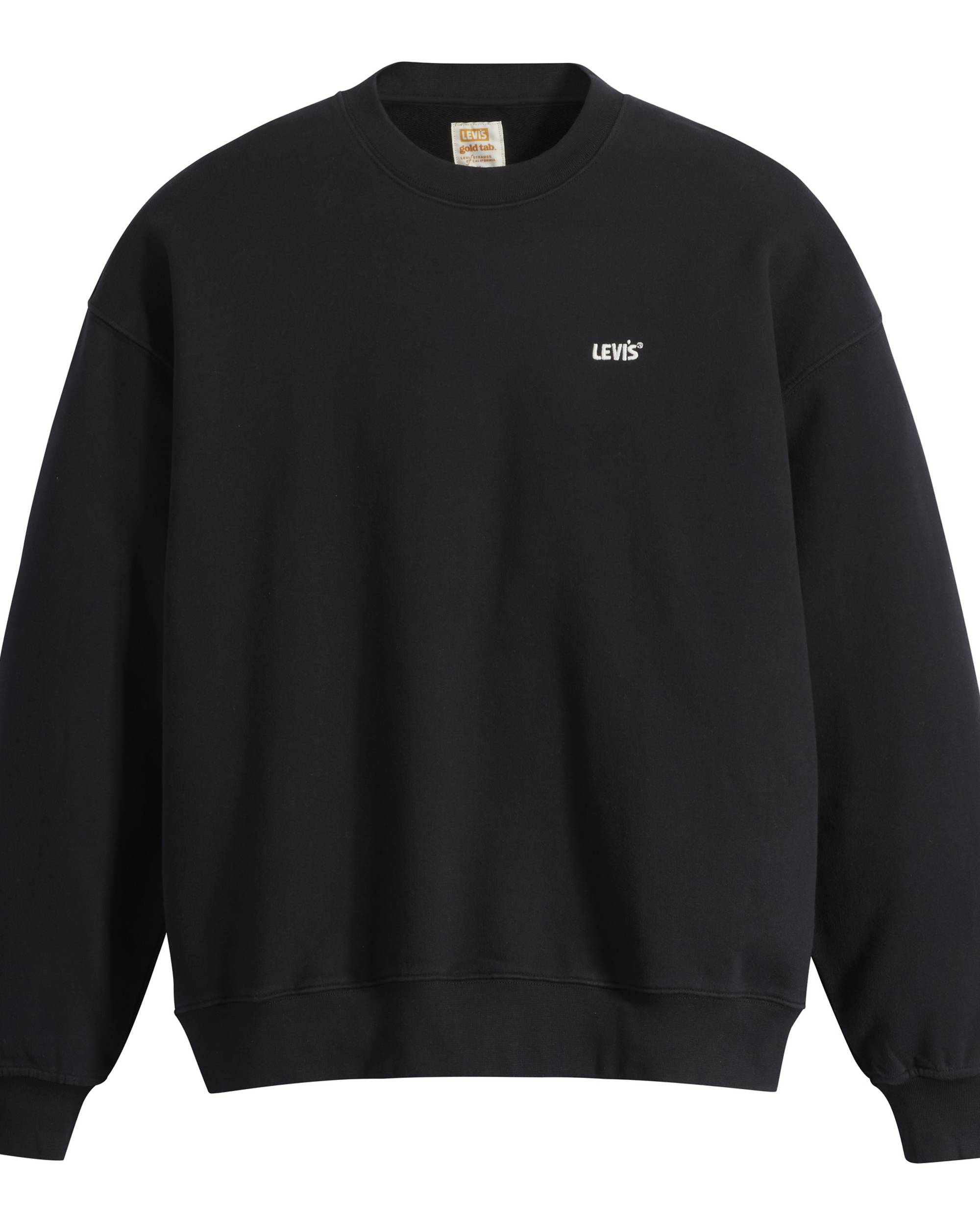Gold Tab™ Crewneck Sweatshirt - Black | Levi's® US Gold Tab™ Crewneck Sweatshirt - Black | Levi's® US
