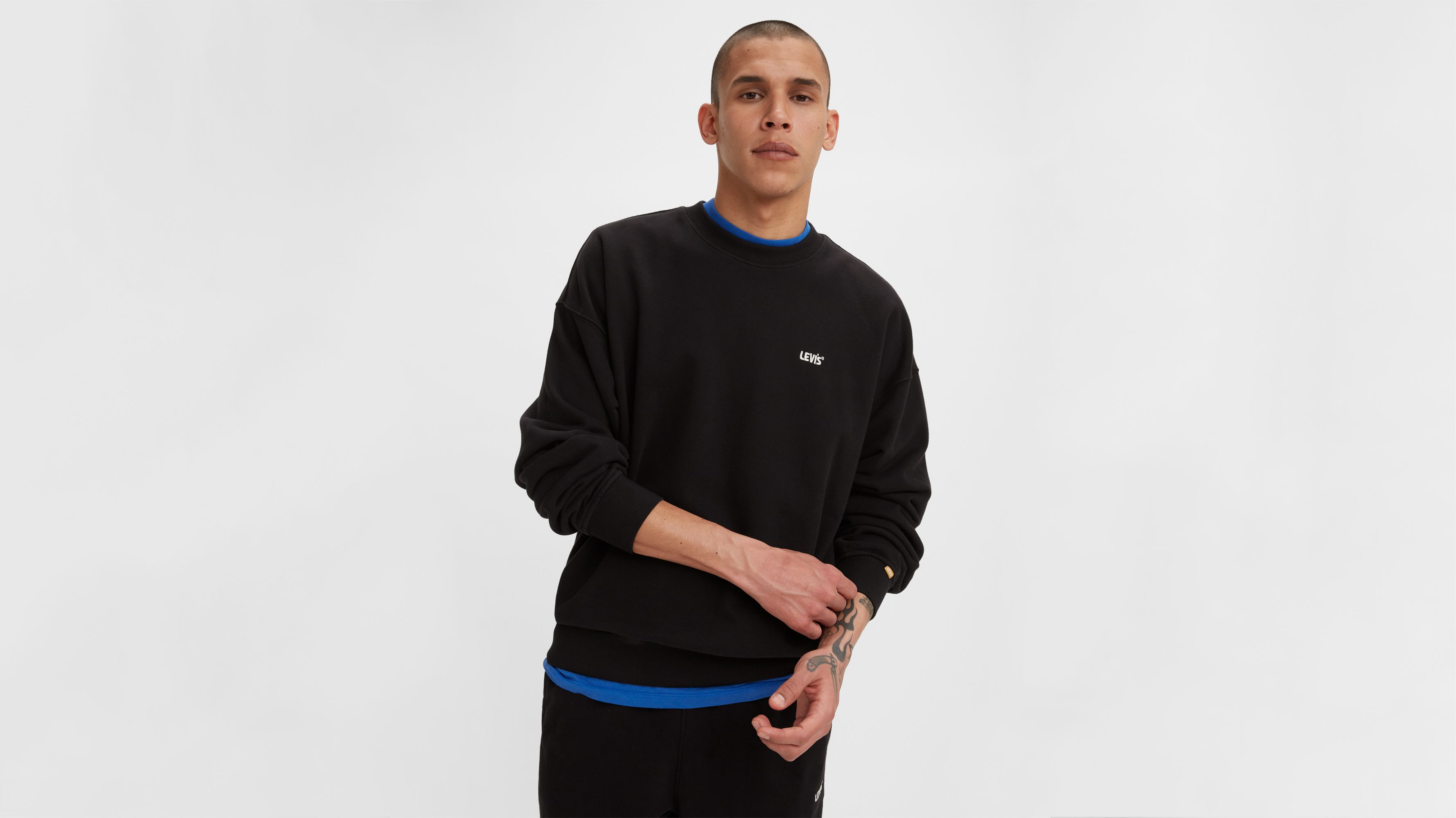 Gold Tab™ Crewneck Sweatshirt - Black | Levi's® US