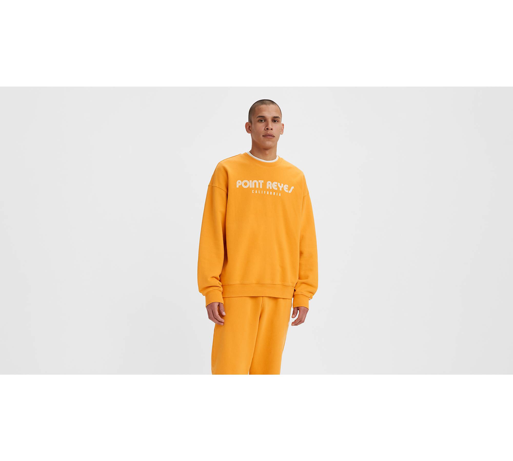 Gold Tab™ Crewneck Sweatshirt - Orange | Levi's® US