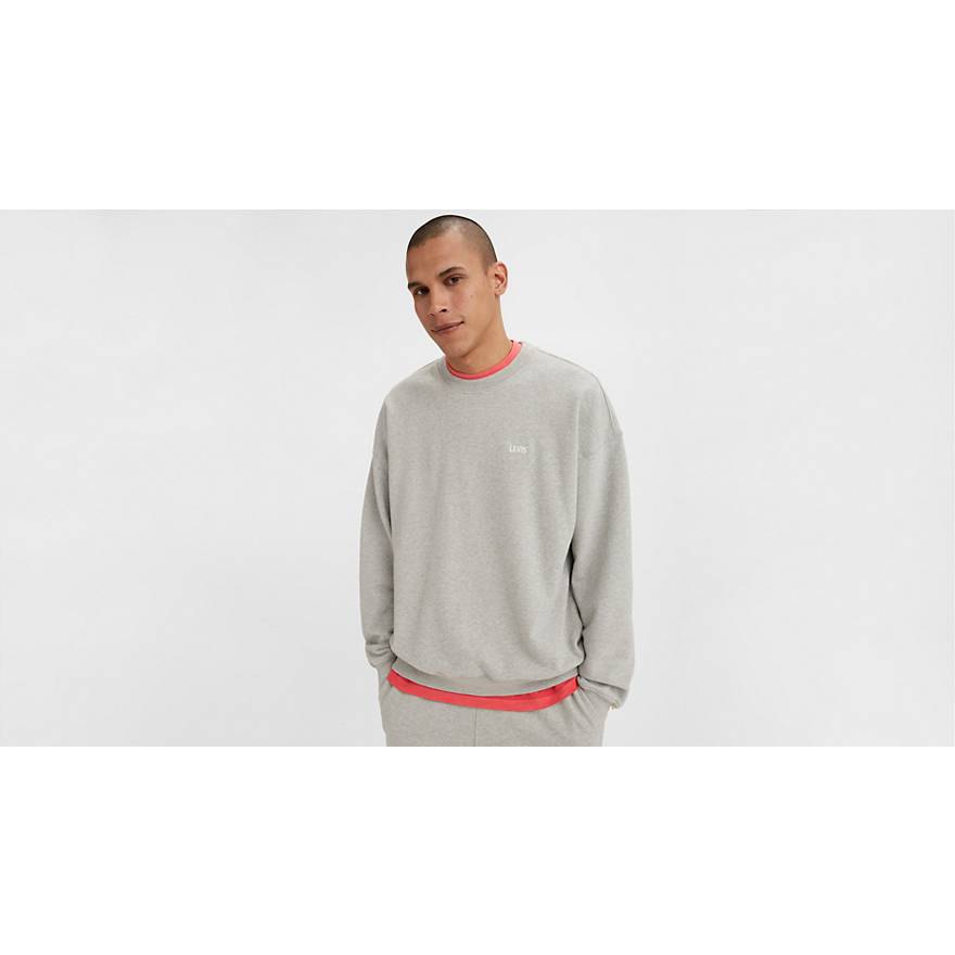Gold Tab™ Crewneck Sweatshirt - Grey | Levi's® US