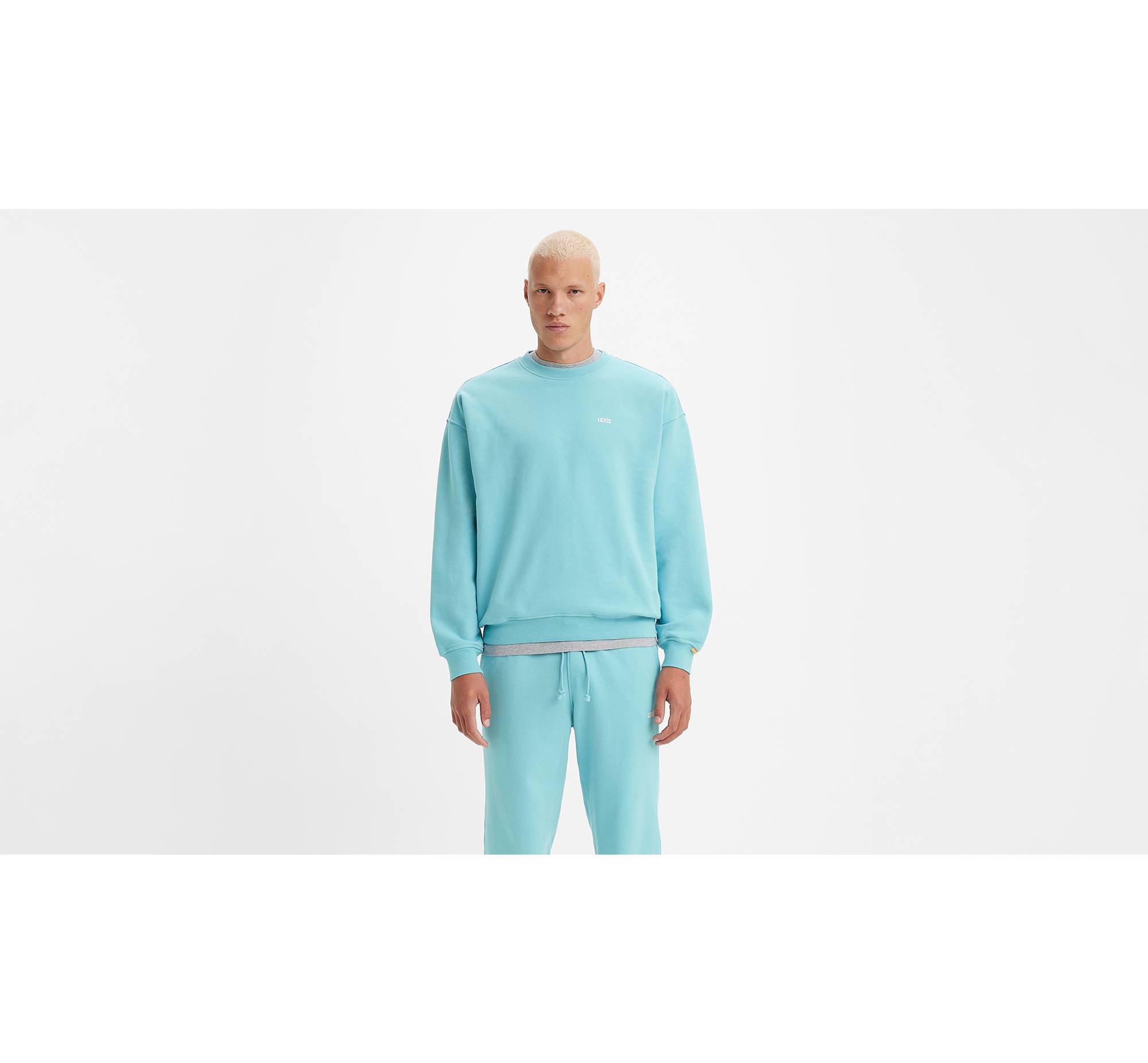 Levi's® Gold Tab™ Crewneck Sweatshirt - Blue | Levi's® RO