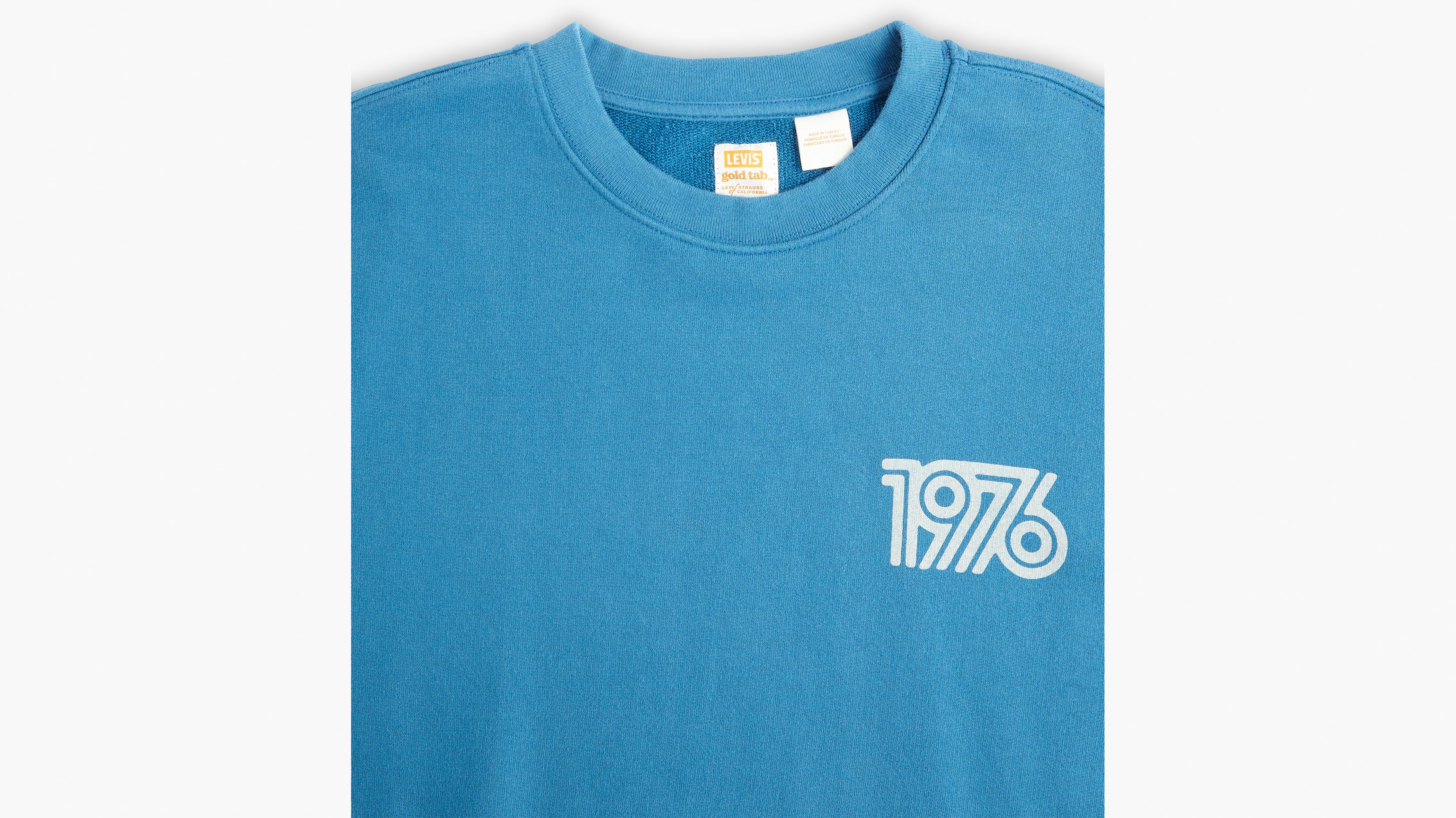 Gold Tab™ Crewneck Sweatshirt - Blue | Levi 