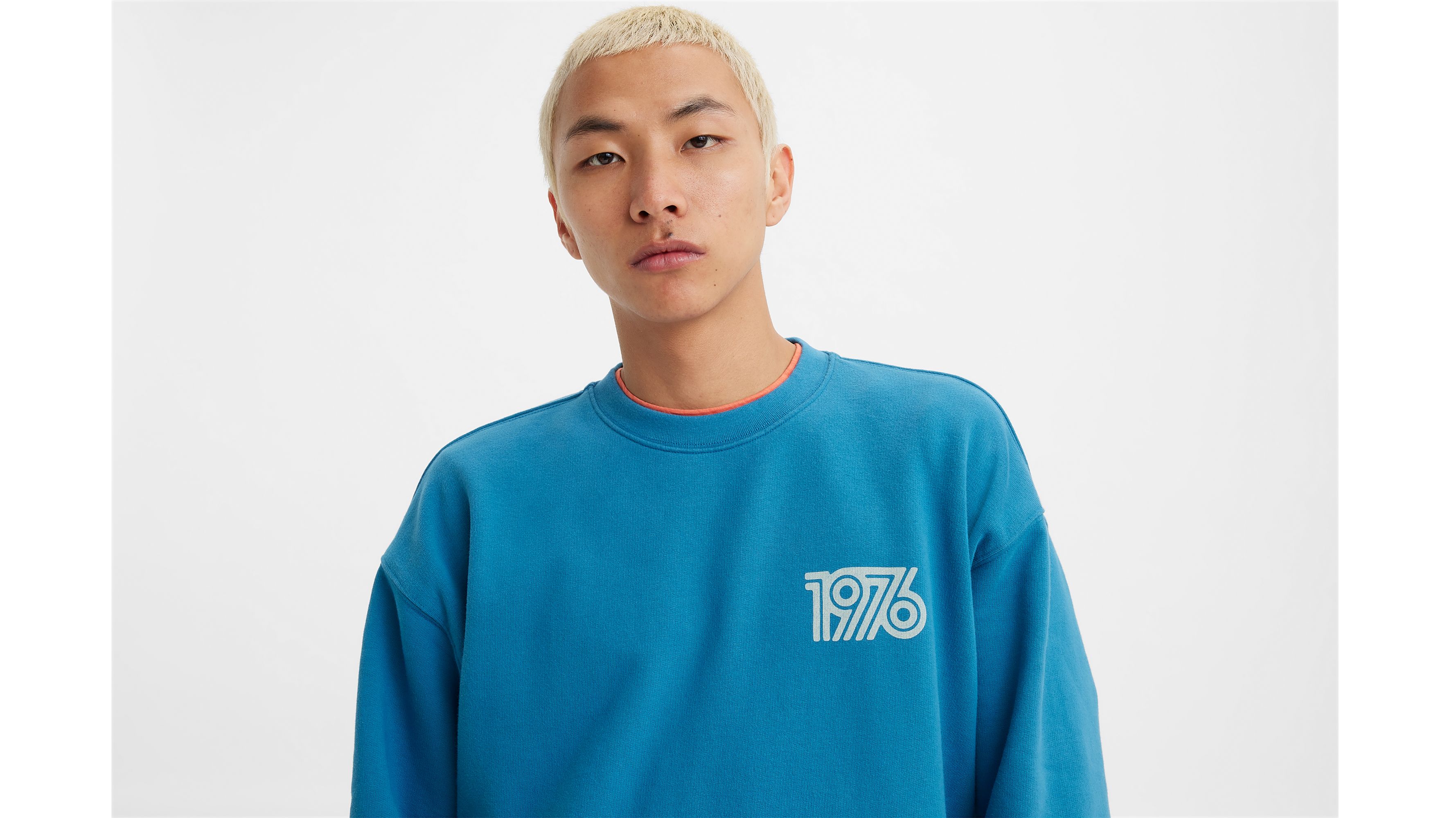 Gold Tab™ Crewneck Sweatshirt - Blue | Levi 