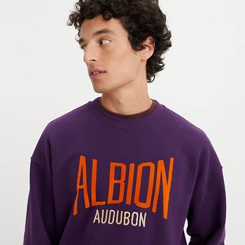 Gold Tab™ Crewneck Sweatshirt - Blue | Levi's® CA Gold Tab™ Crewneck Sweatshirt - Blue | Levi's® CA