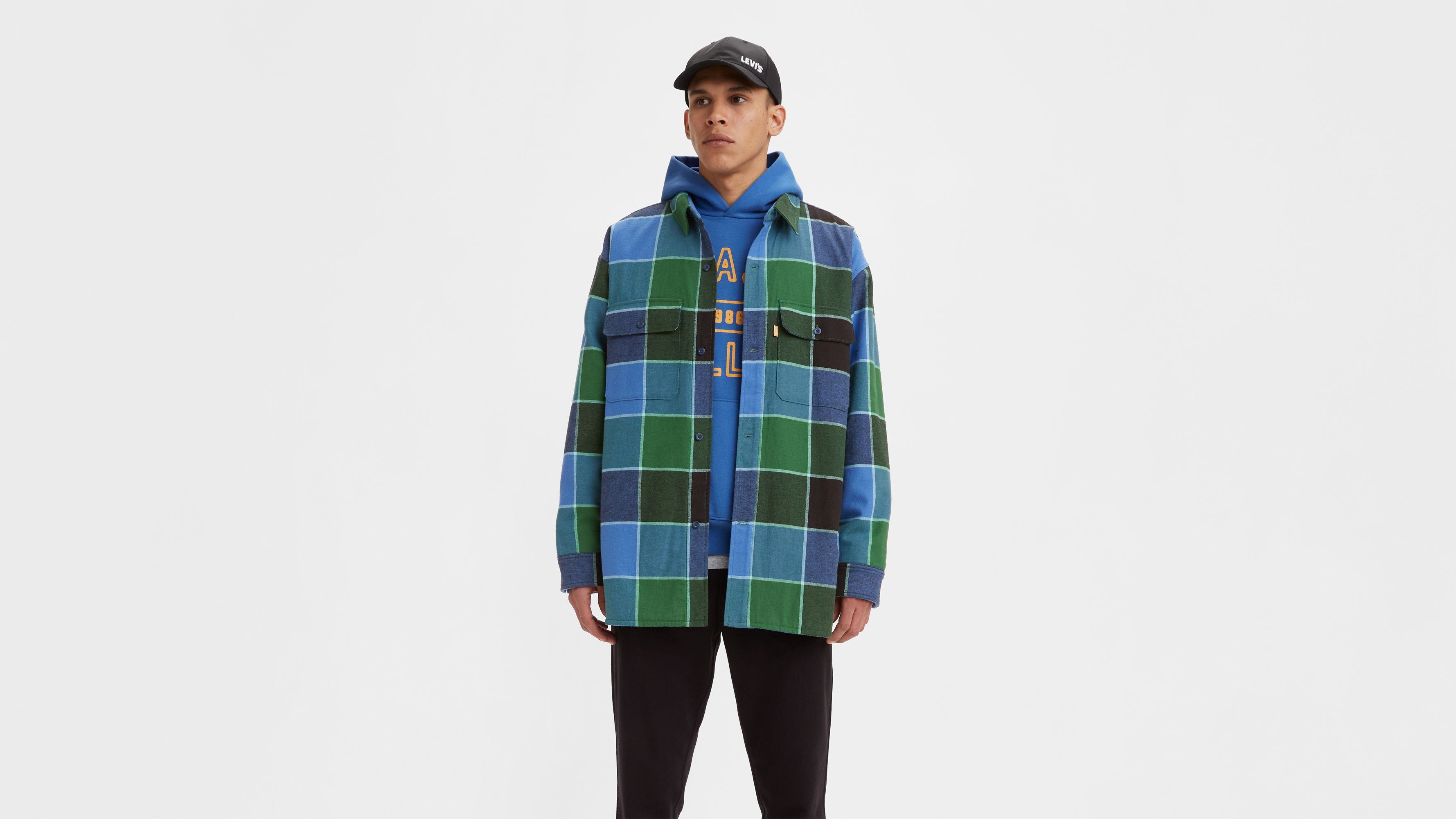 Gold Tab™ Plaid Jackson Flannel Worker Overshirt 2