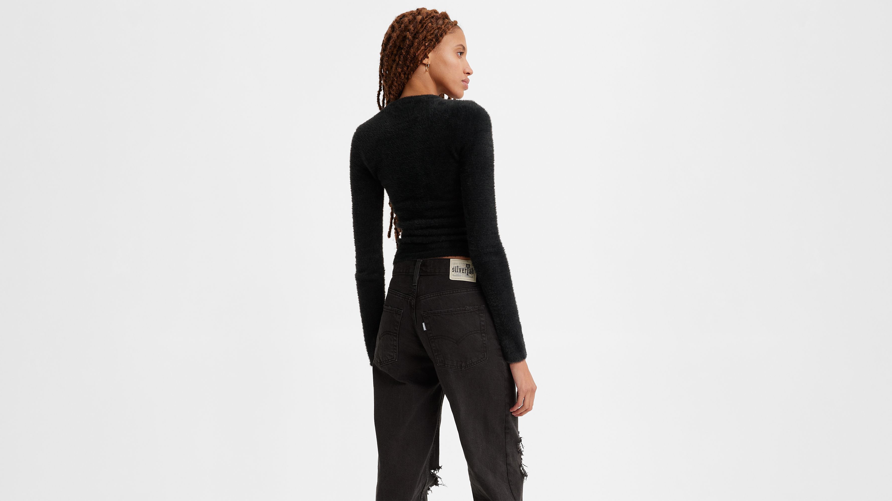Levi's Bunny Sweater In Caviar