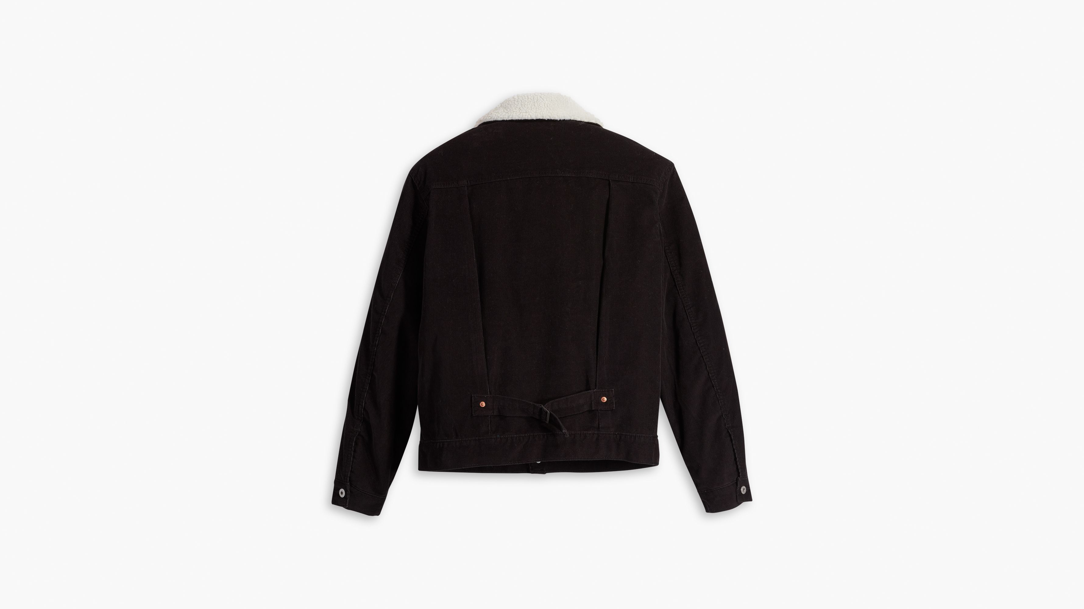 Lined Type I Corduroy Jacket - Black | Levi's® CA