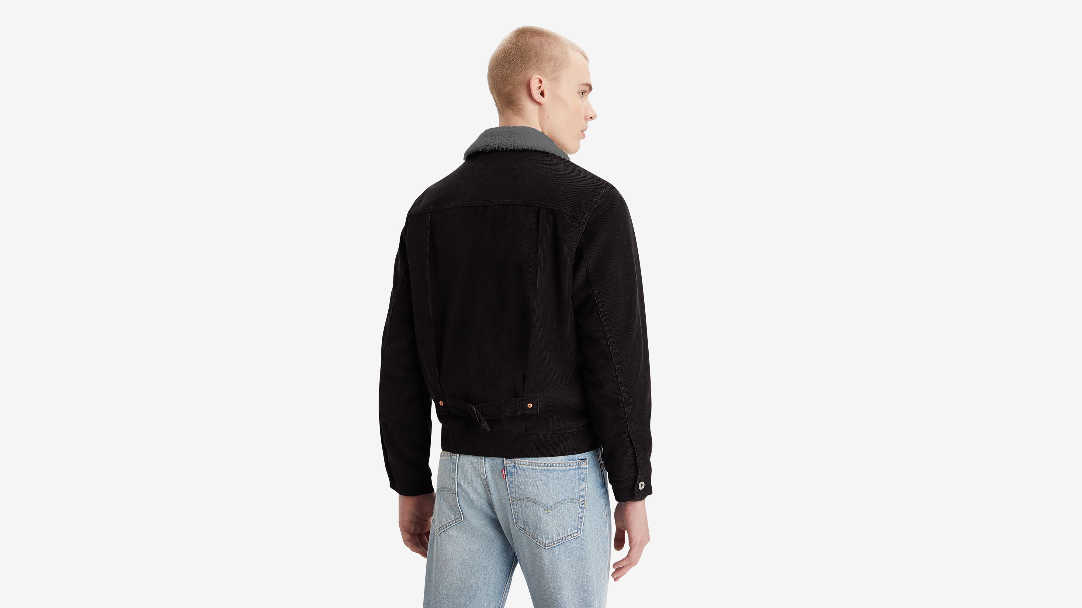 Lined Type I Corduroy Jacket - Black | Levi's® US