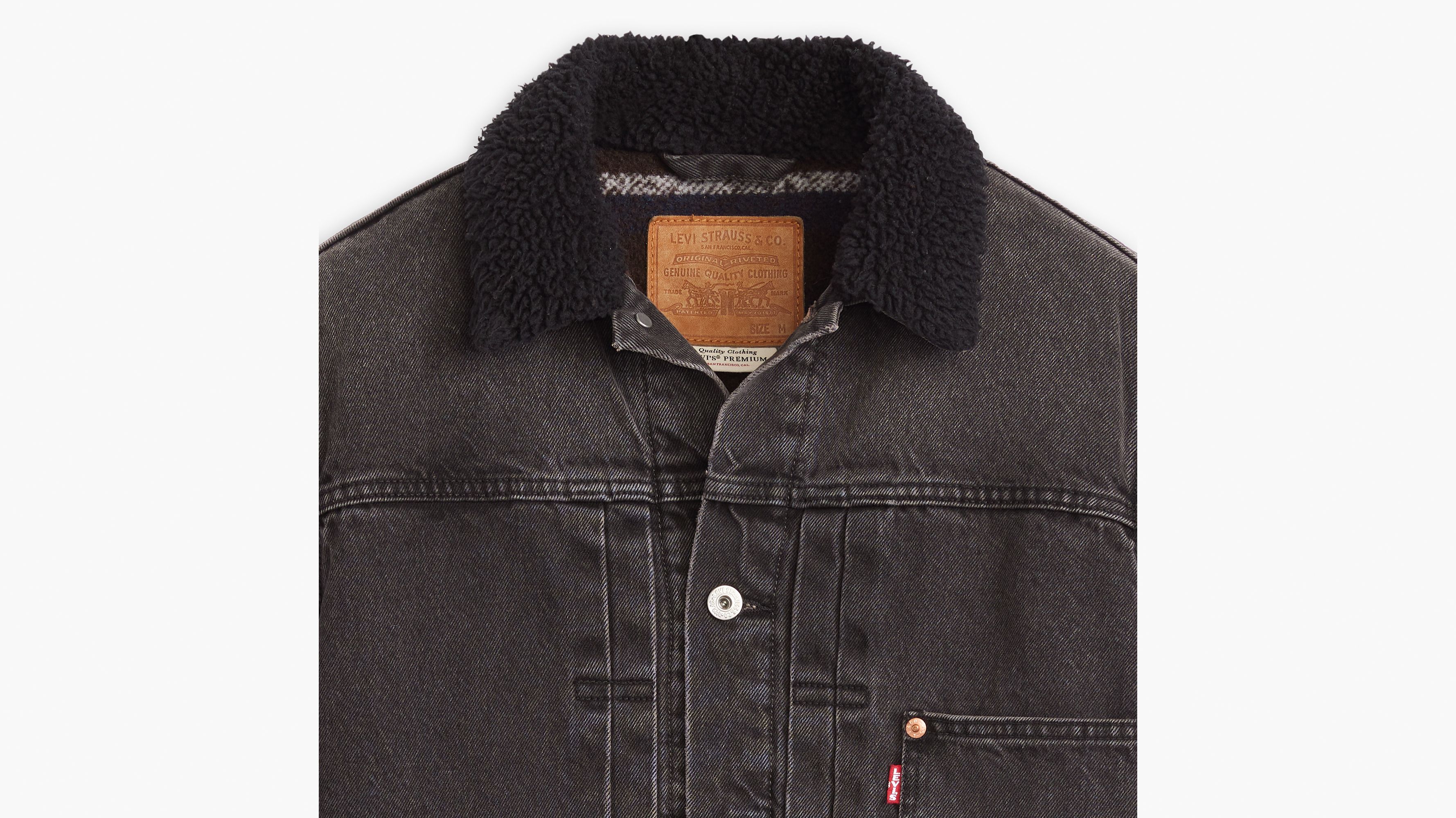Lined Type I Jacket - Black | Levi's® US