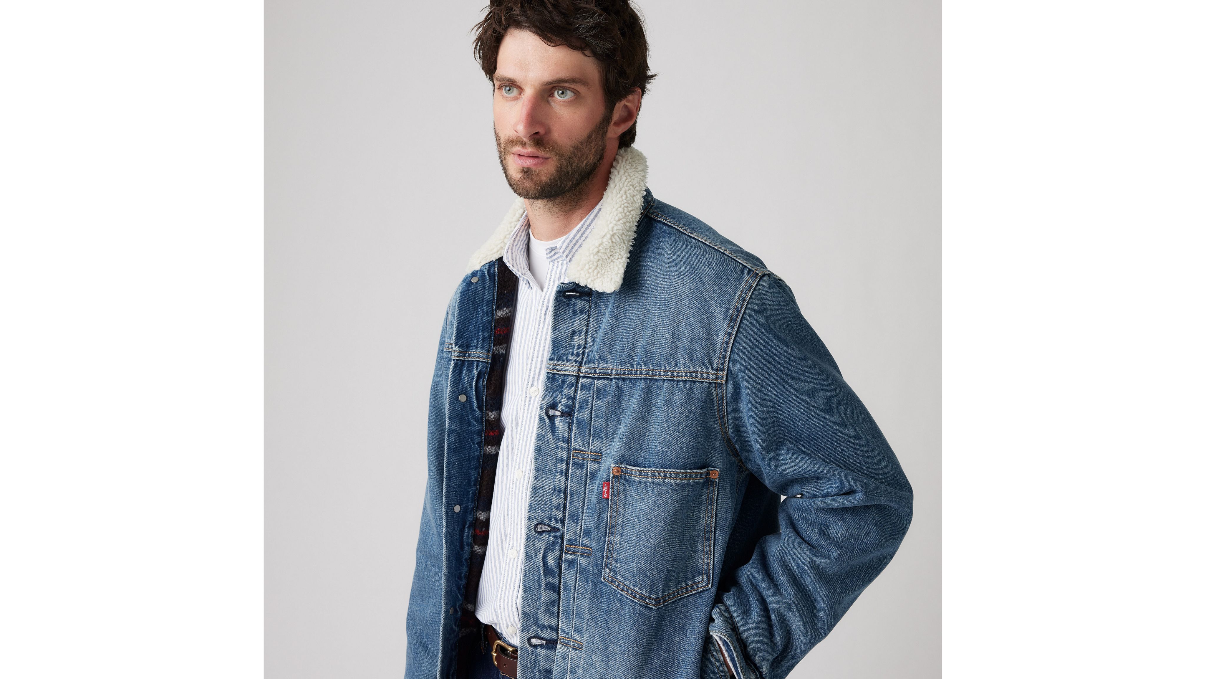 Lined Type I Jacket - Medium Wash | Levi's® US