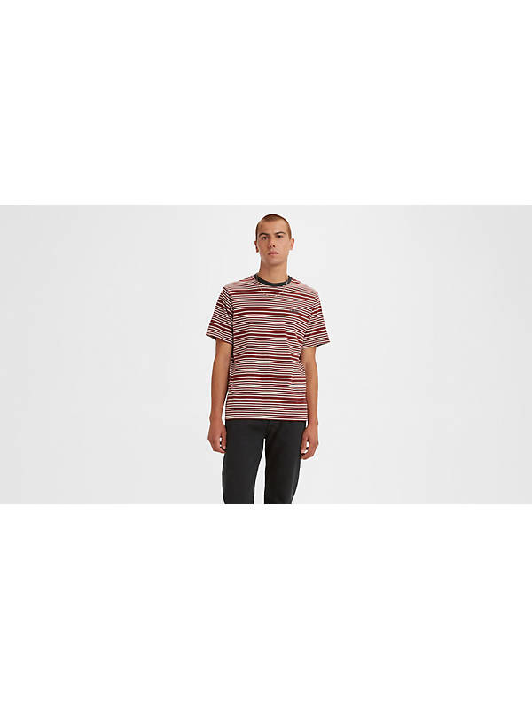 Relaxed Fit Tee Surf Logo - Red | Levi's® HR