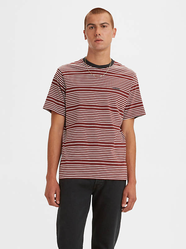 Relaxed Fit Tee Surf Logo - Red | Levi's® HR