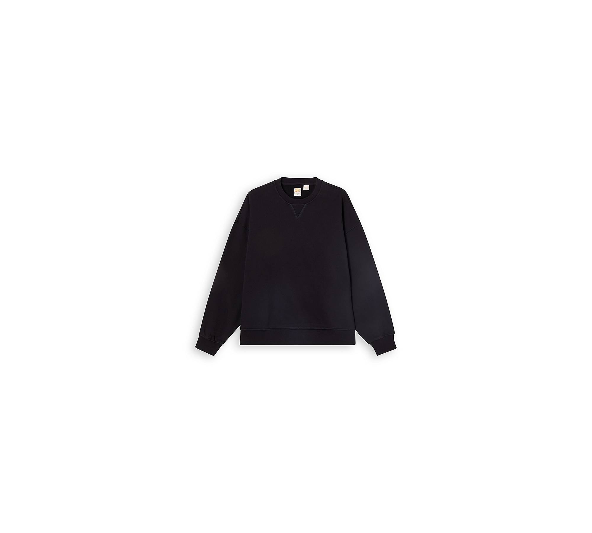 Levi's® Gold Tab™ Crewneck Sweatshirt (plus Size) - Black | Levi's® GR