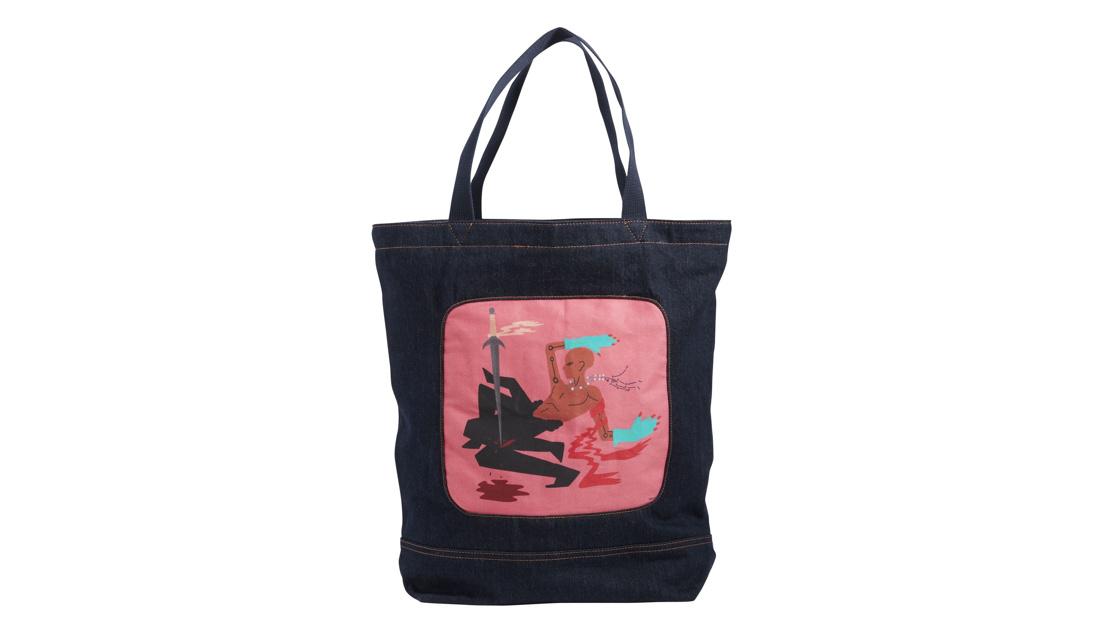 Levi's® X Gianni Lee Tote - Blue | Levi's® US