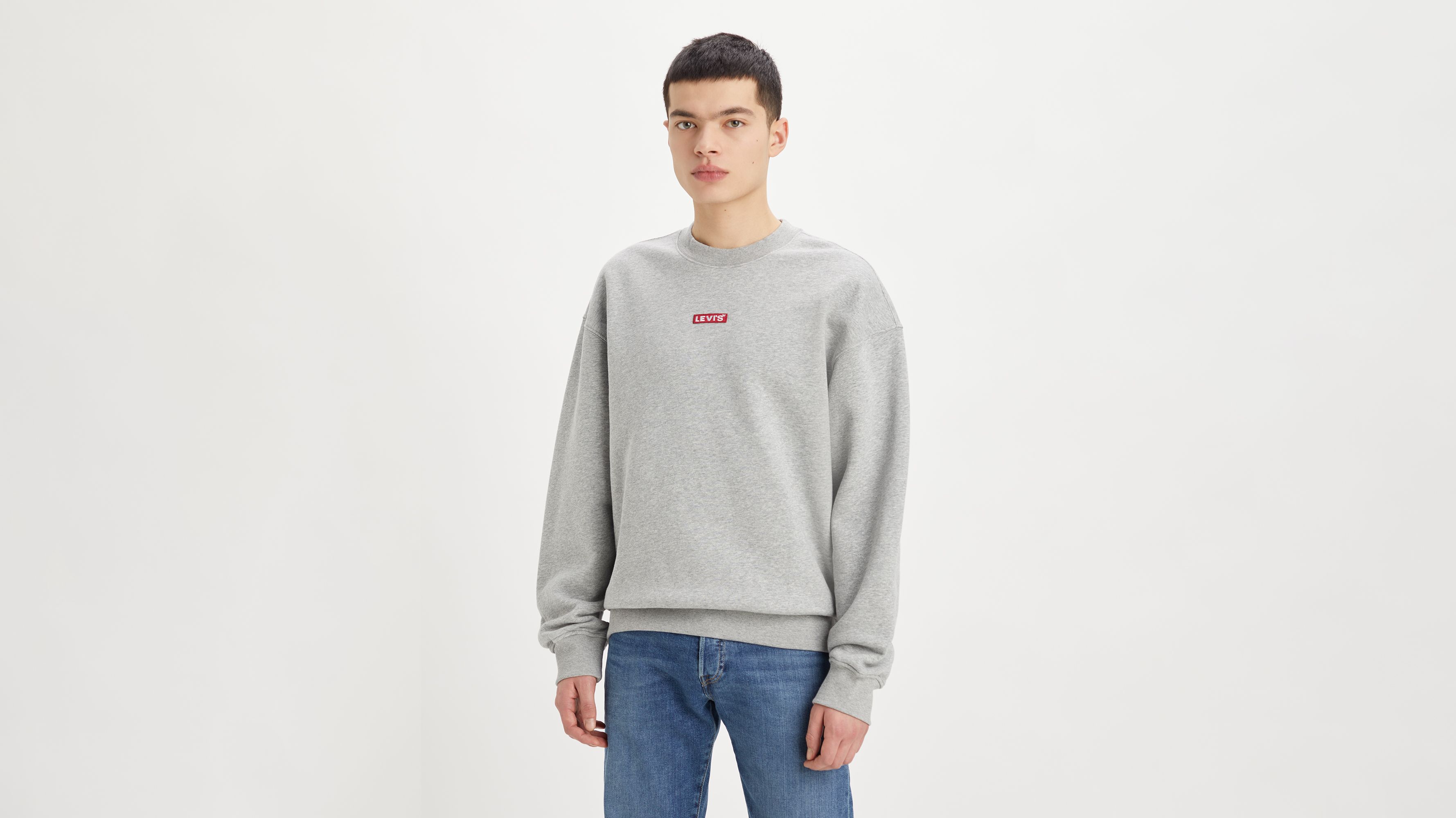 Relaxed Baby Tab Crew Sweatshirt 4