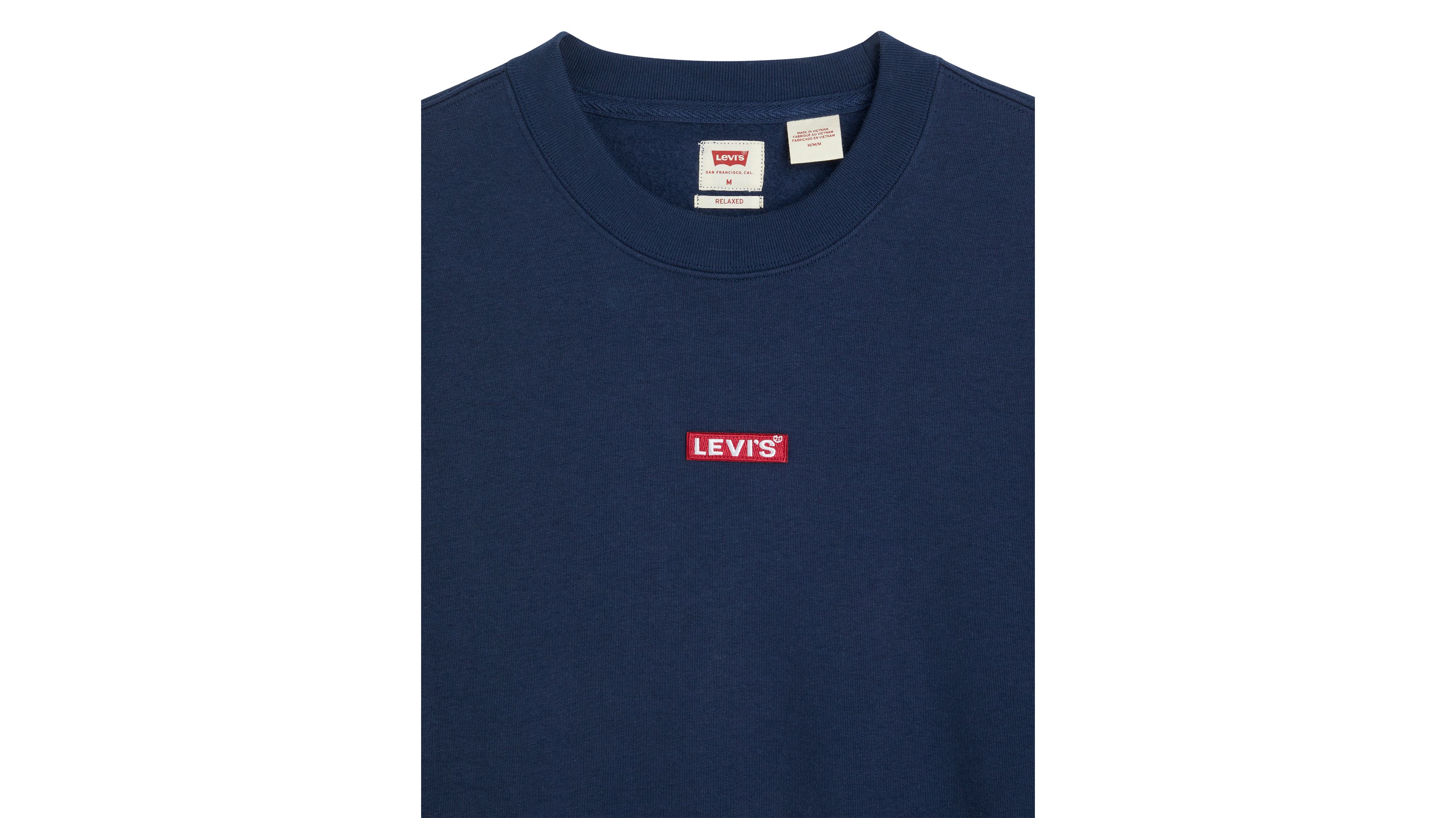 Relaxed Baby Tab Crew Sweatshirt - Blue | Levi's® AL