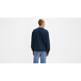 Relaxed Fit Baby Tab Rundhals-Sweatshirt 2