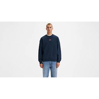 Sweat-shirt à col rond Baby Tab relaxed 4