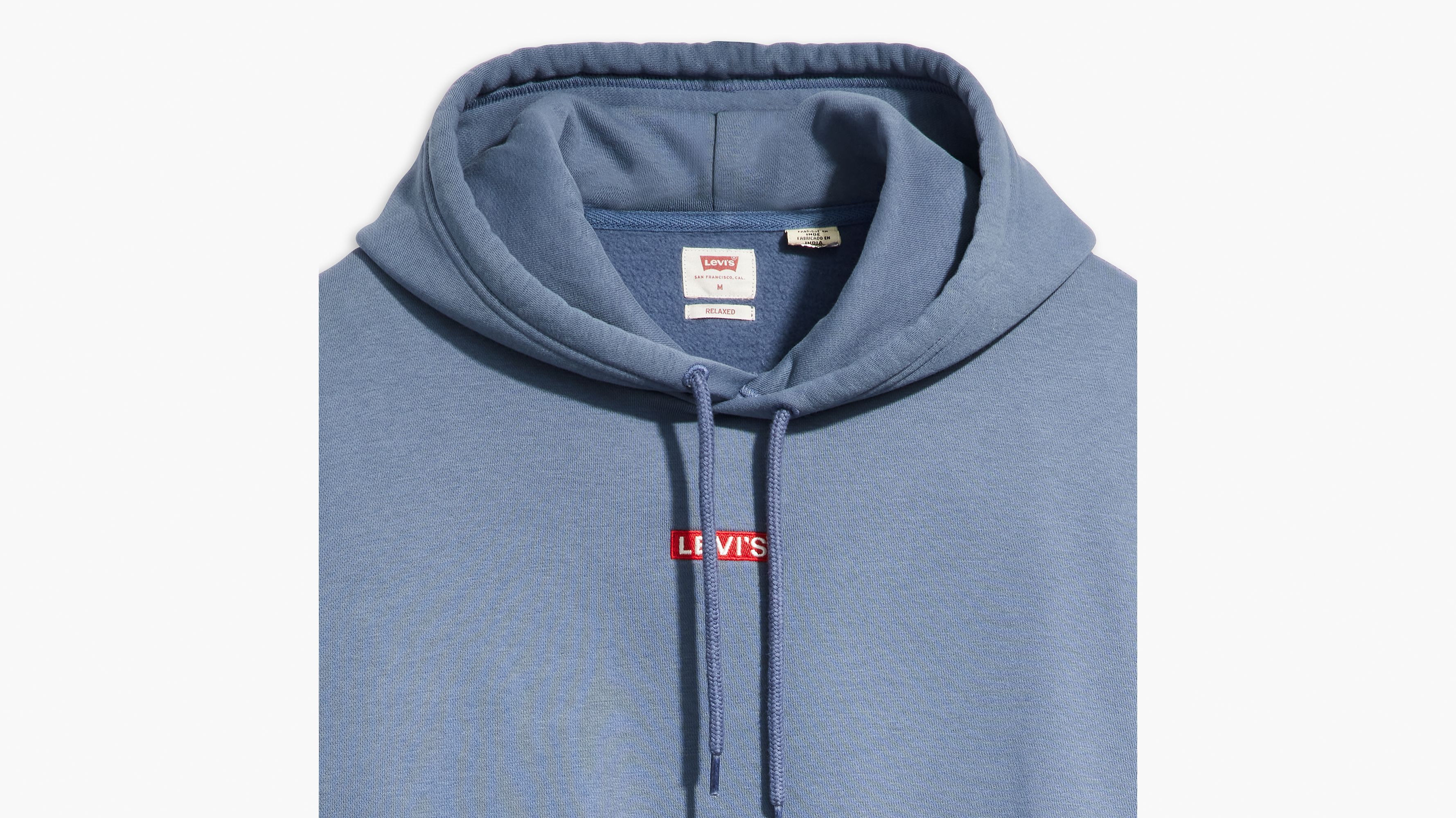 Relaxed Baby Tab Hoodie - Blue | Levi's® MC