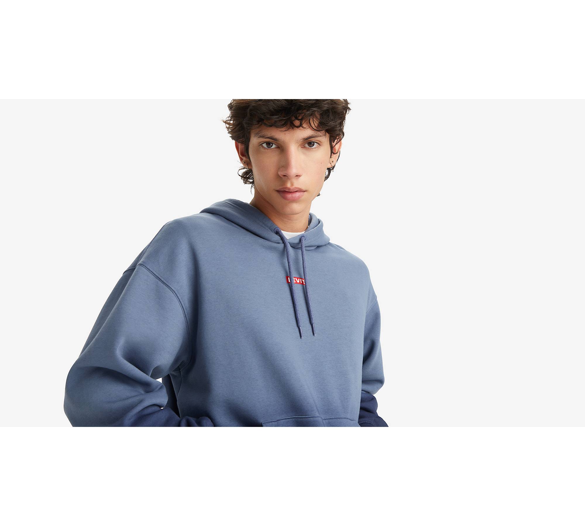 Relaxed Baby Tab Hoodie - Blue | Levi's® GB