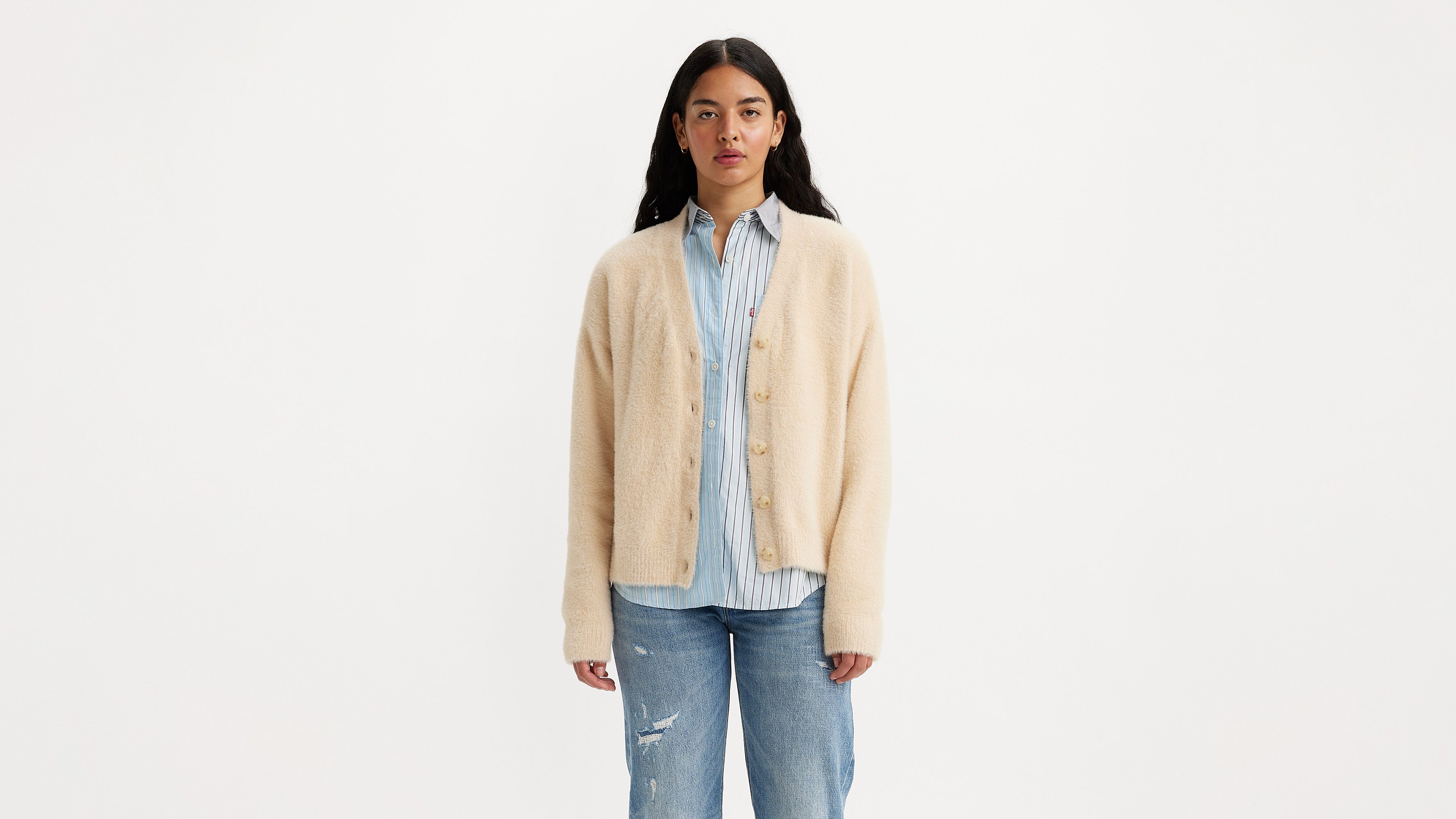 Gallery Cardigan Sweater - Tan