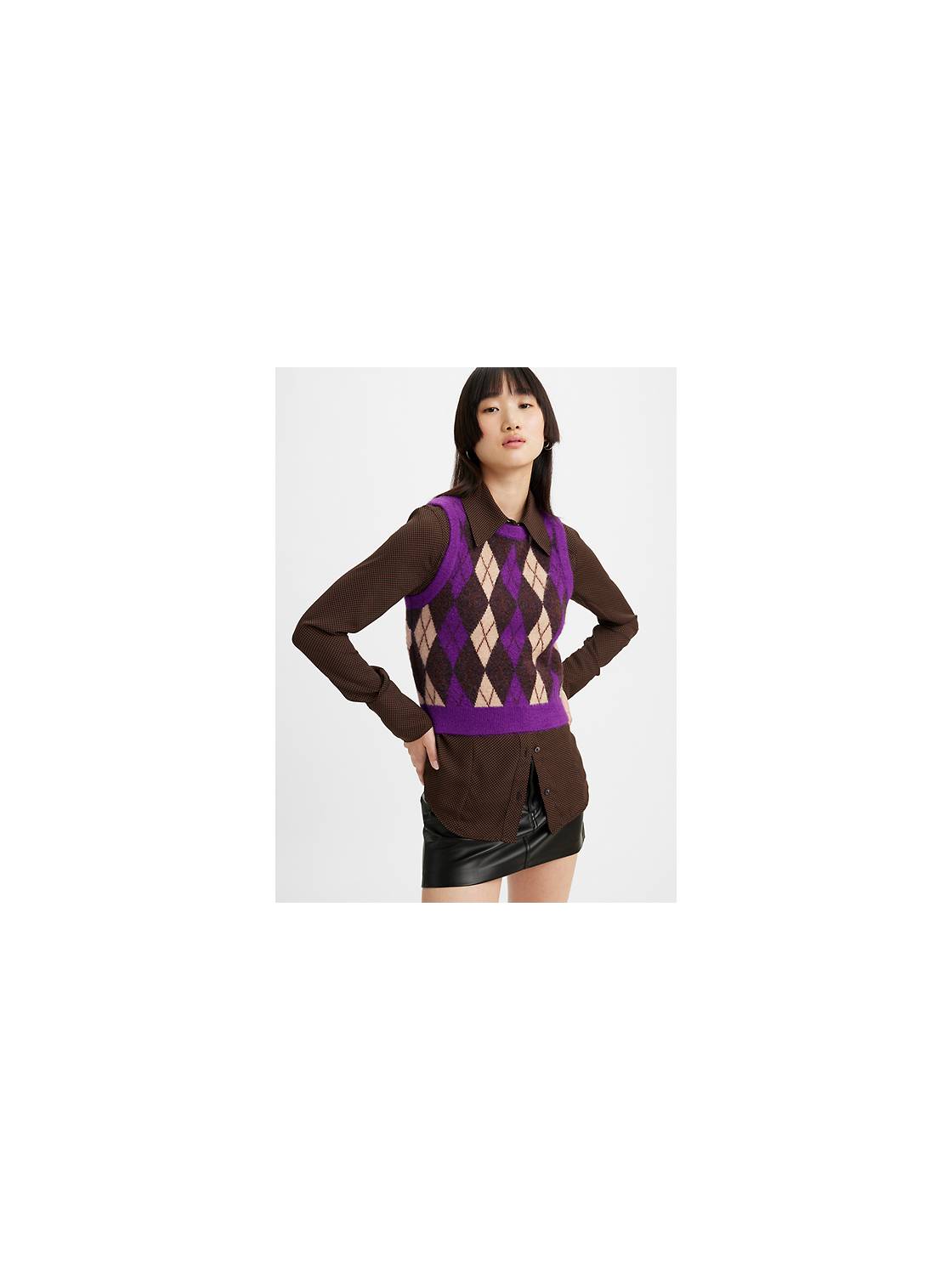 Best Deal for Graphic Crewneck Sweatshirt Sweater Vest Women Cool