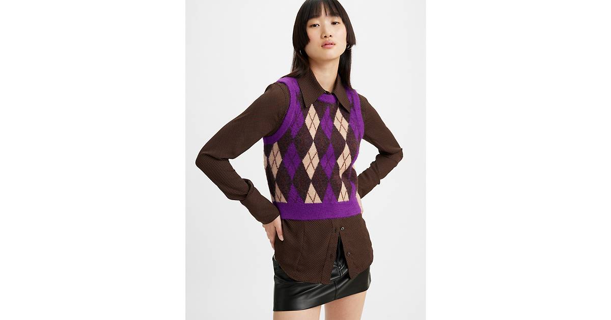Buy Bannt Summer Vest for Women, Pure Color Sleeveless Loose Summer Vest  Top for Summer (4XL) Purple at