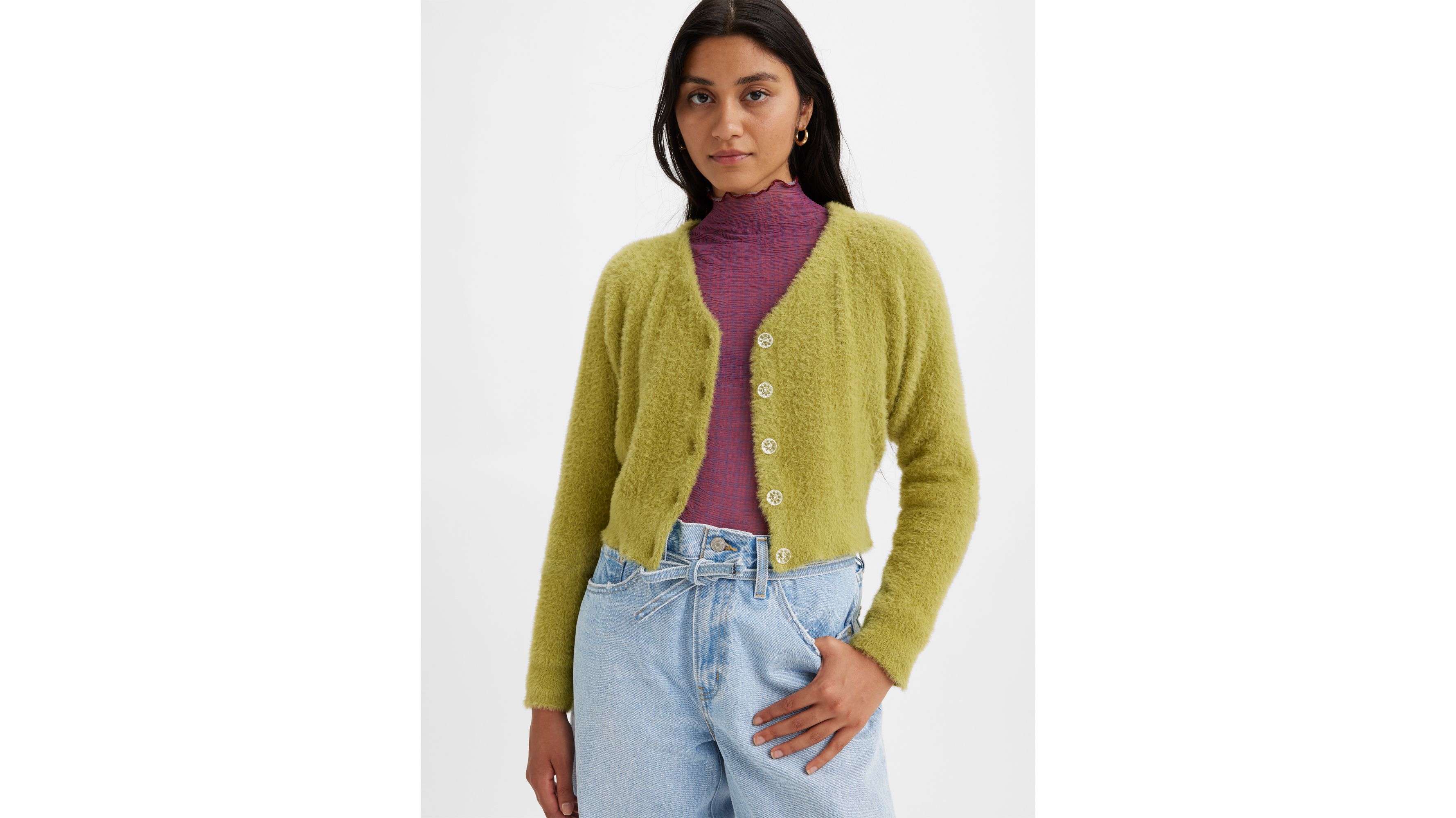 Billie Jean Cardigan - Green | Levi's® US