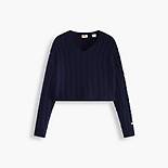Rae Cropped Sweater 4