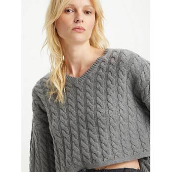 Rae Cropped Sweater 3