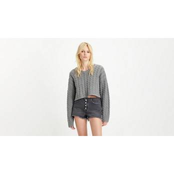 Rae Cropped Sweater 2