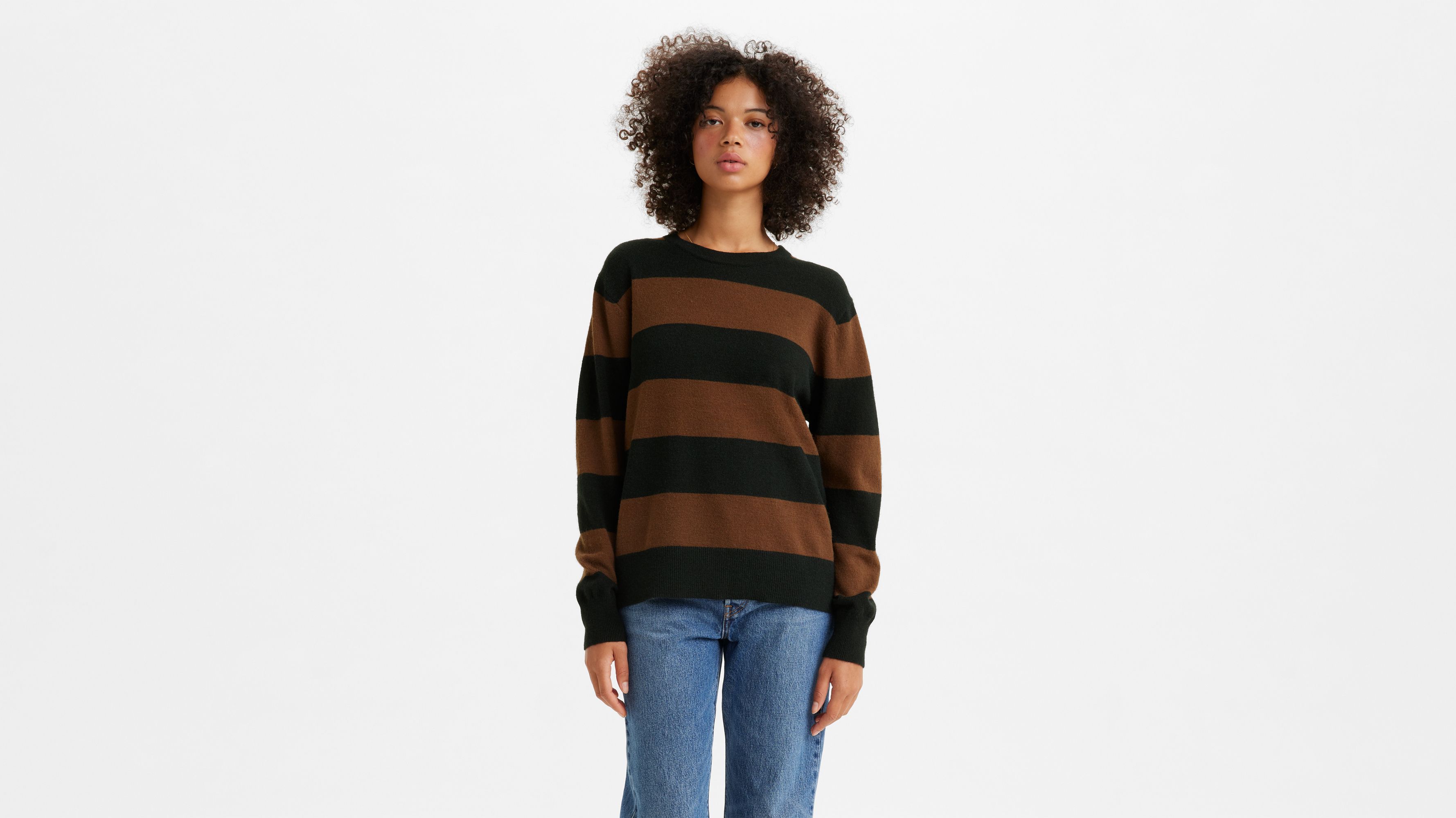 Wooly Stripe Sweater 1