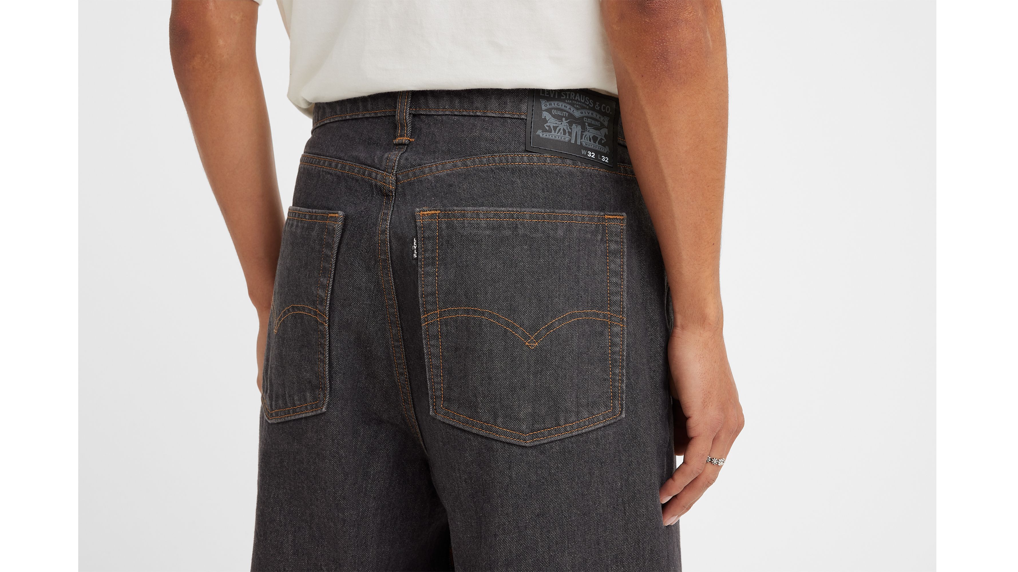 Levi's Two-Tone Skate Baggy Jeans