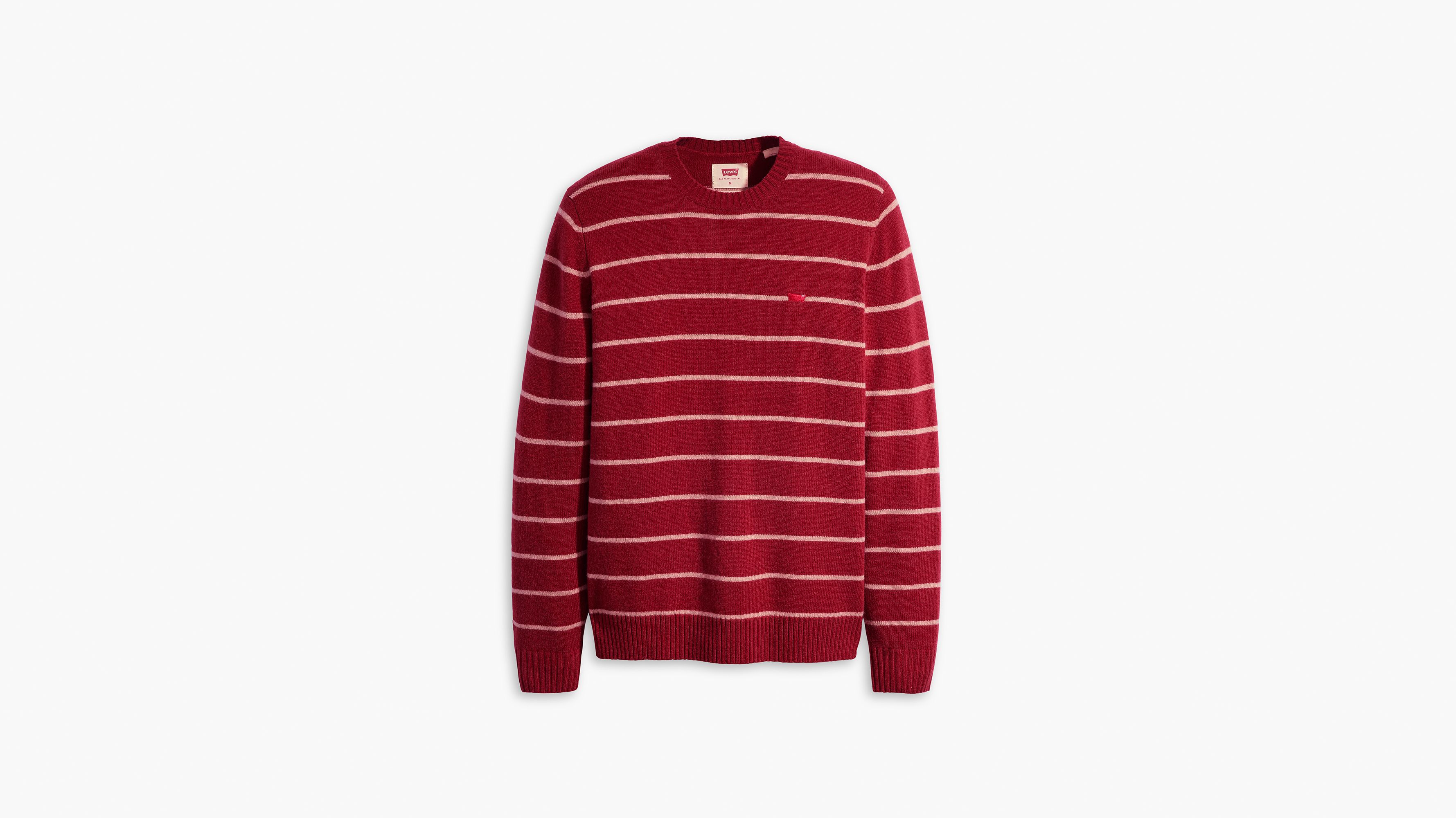 Levi's red cheap sweater