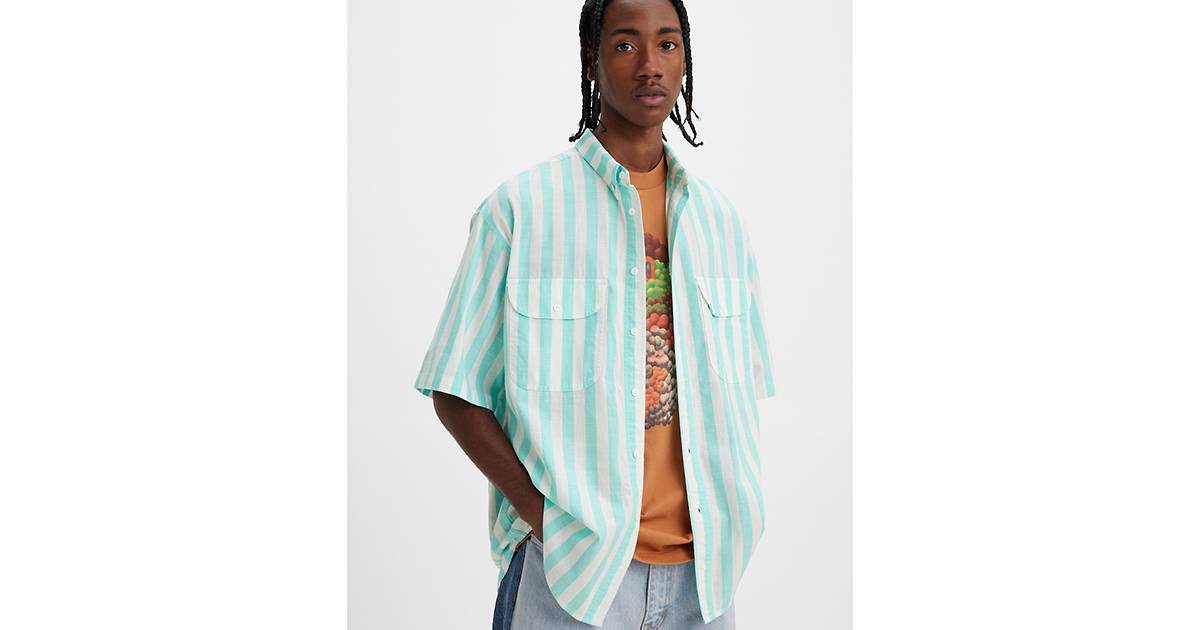 Levi's® Skateboarding Woven Shirt - Multi-color | Levi's® US
