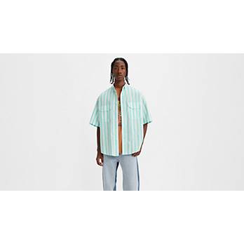 Levi's® Skateboarding Woven Shirt - Multi-color | Levi's® US