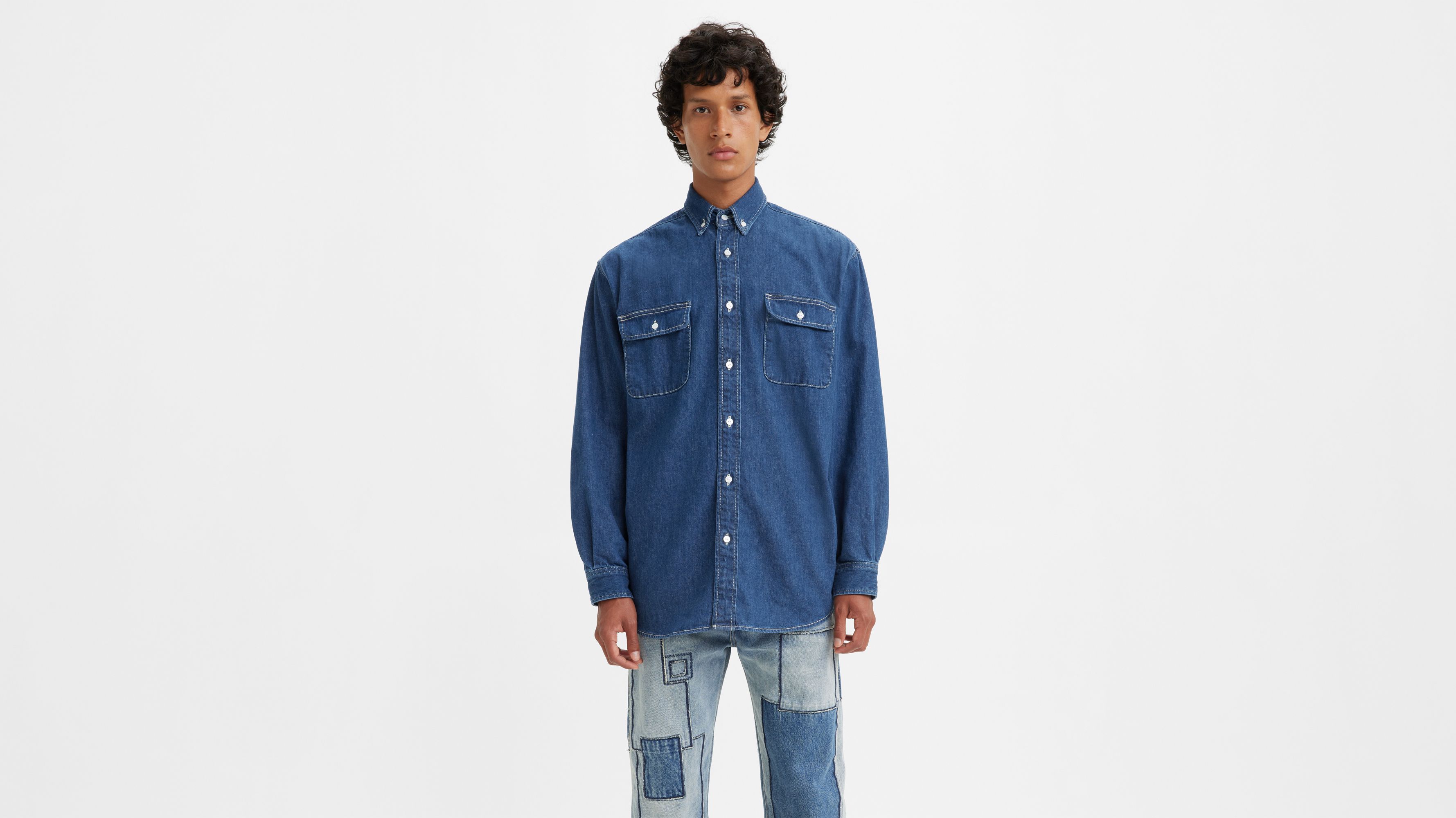 Camicia Classica in Denim a manica lunga Levi's® Made & Crafted® 3