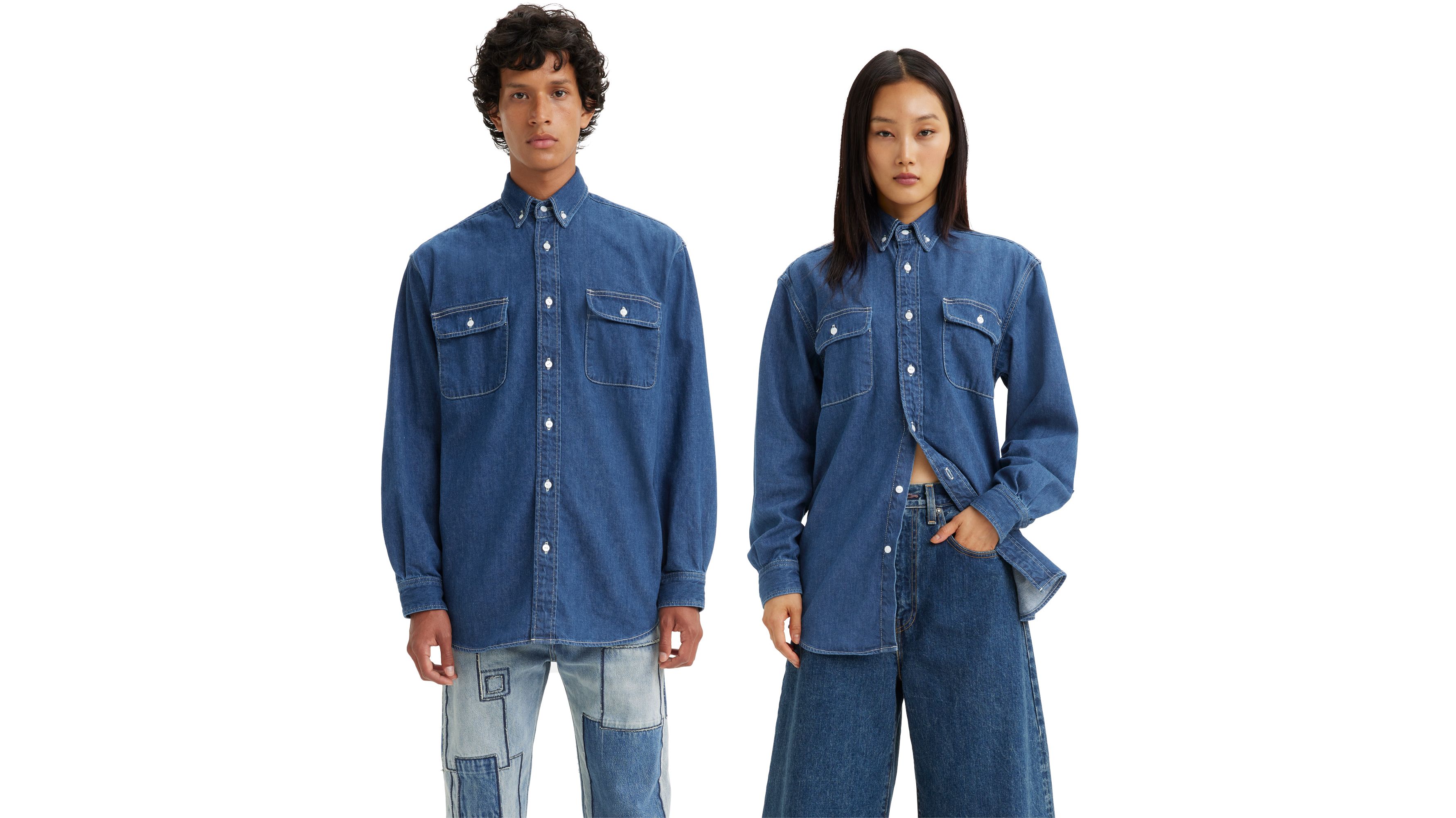 Levi's® Made & Crafted® Classic Denim Shirt - Blue | Levi's® AD